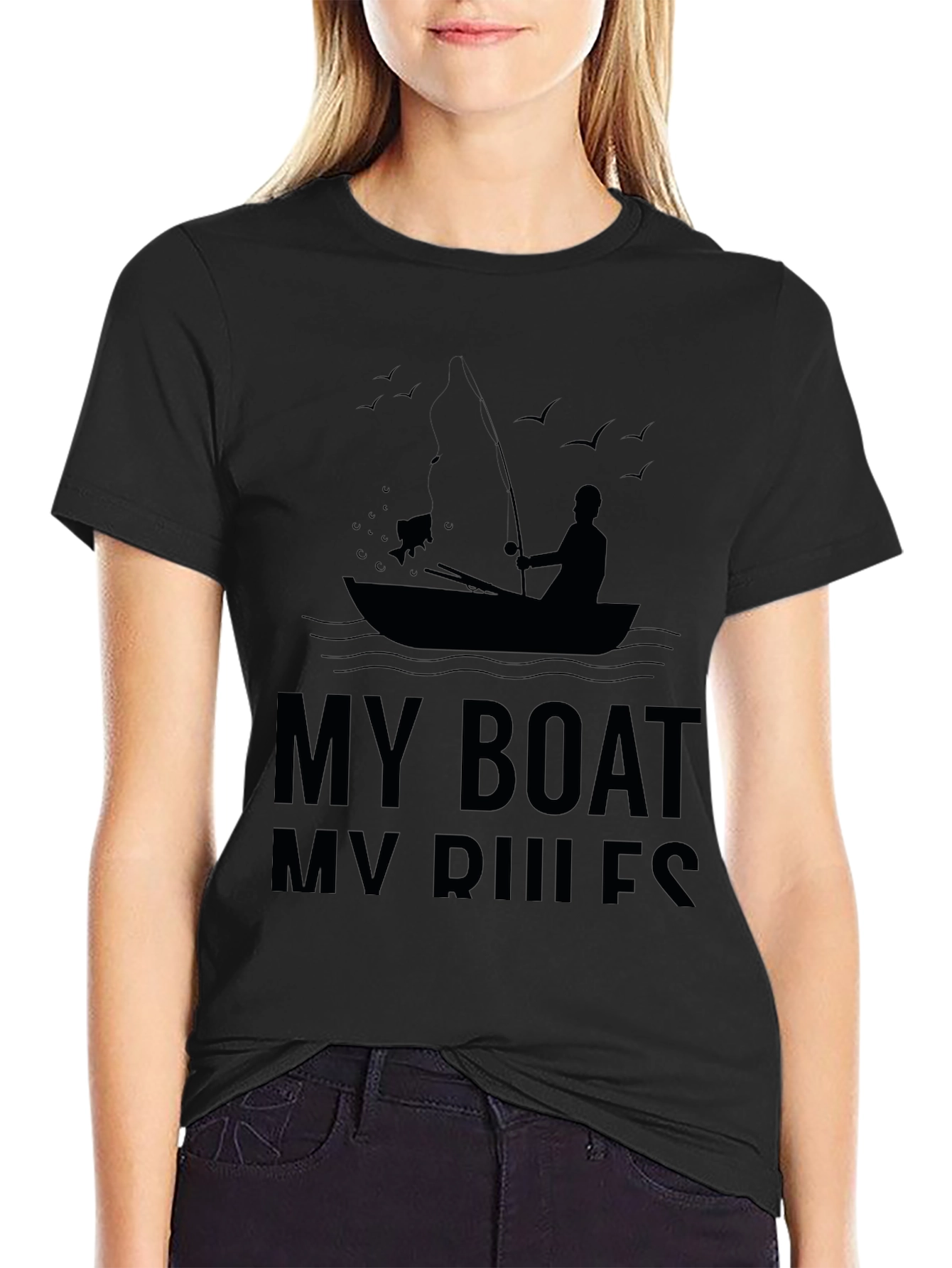 My Boat My Rules Fishing T-Shirt
