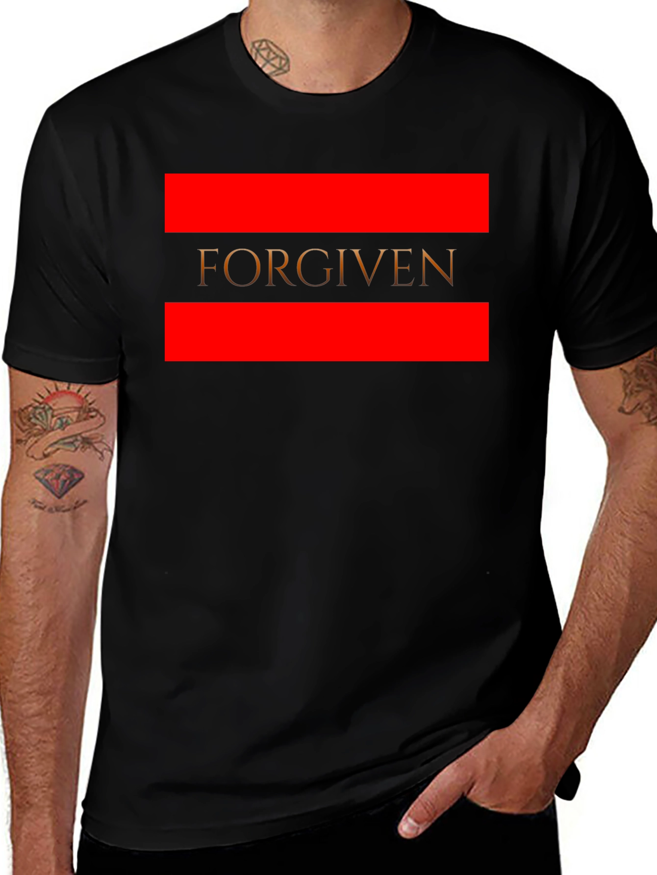 Forgiven Graphic Tee - Stylish Religious Apparel