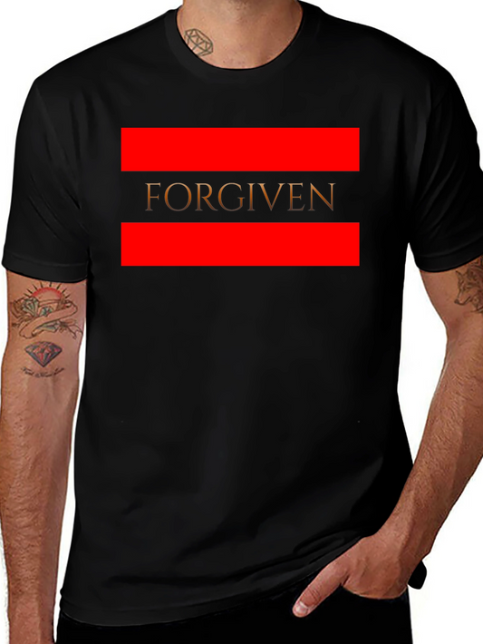 Forgiven Graphic Tee - Stylish Religious Apparel
