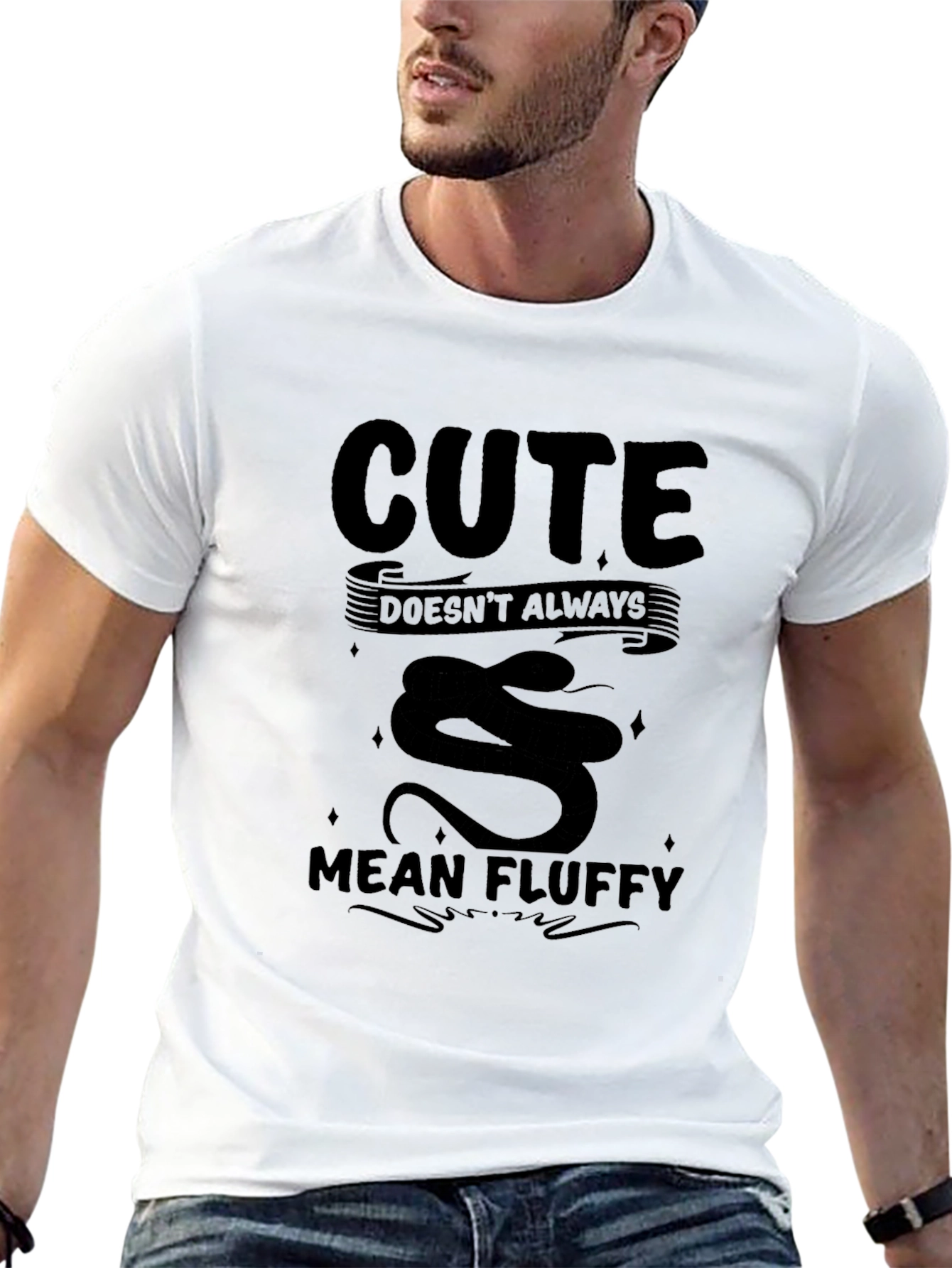 Cute Doesnt Always Mean Fluffy Snake T-Shirt