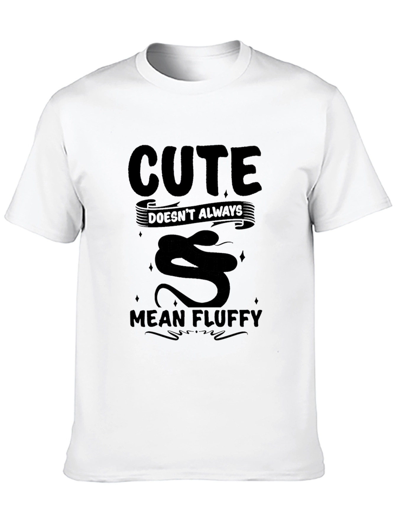 Cute Doesnt Always Mean Fluffy Snake T-Shirt