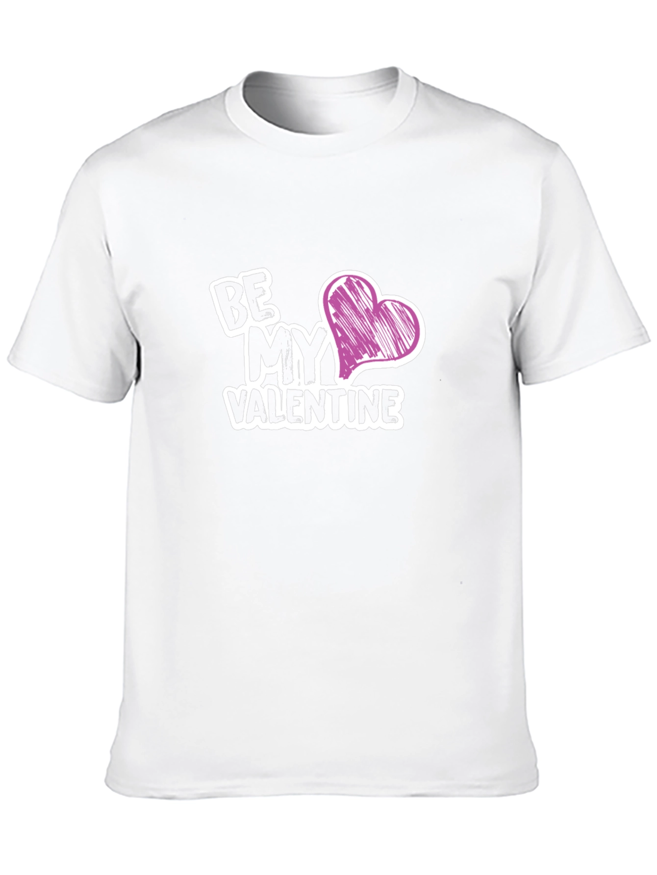 Be My Valentine Graphic Tee - Black