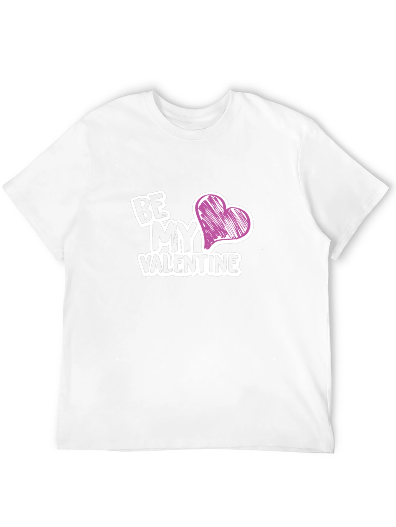 Be My Valentine Graphic Tee - Black