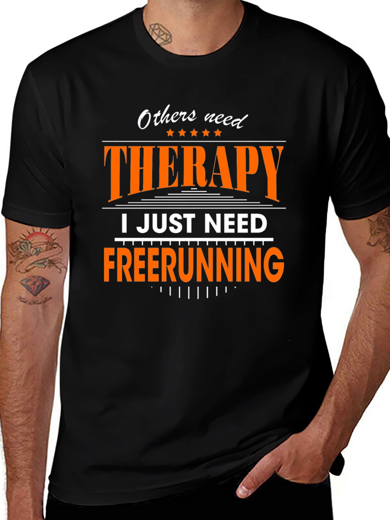 Freerunning Therapy Graphic T-Shirt
