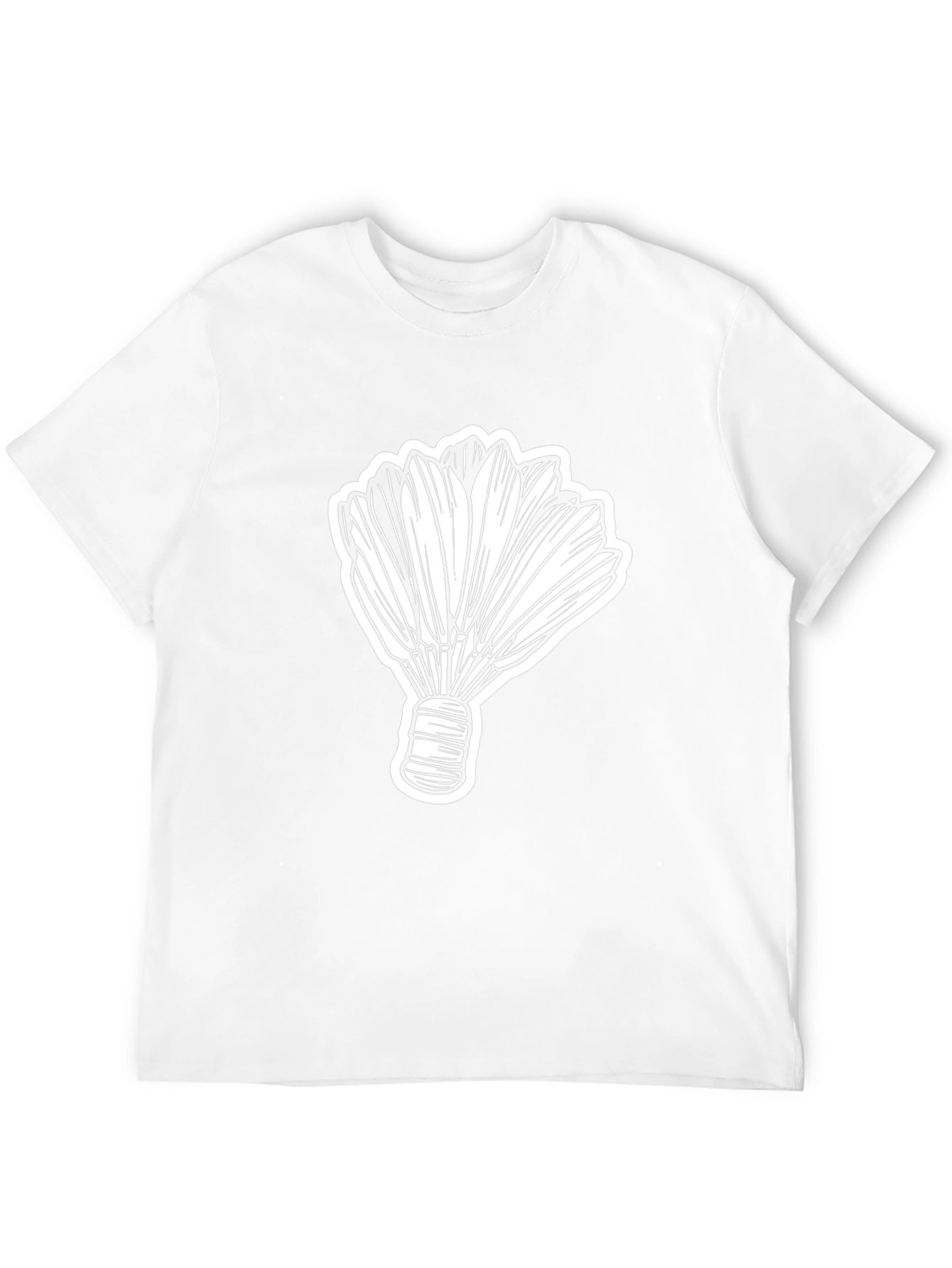 Badminton Shuttlecock Graphic Tee