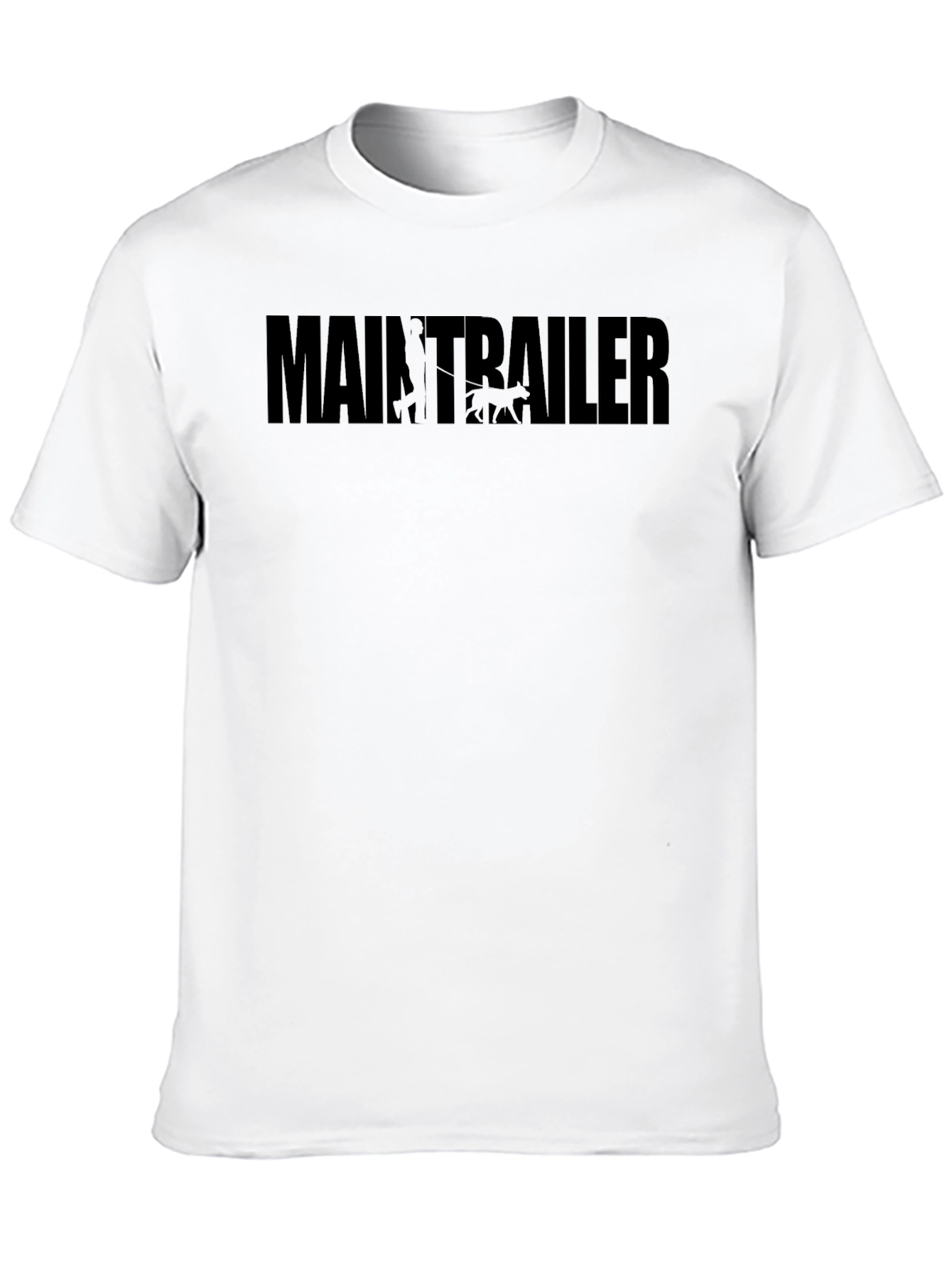 Main Trailer Black Graphic Tee - Mens