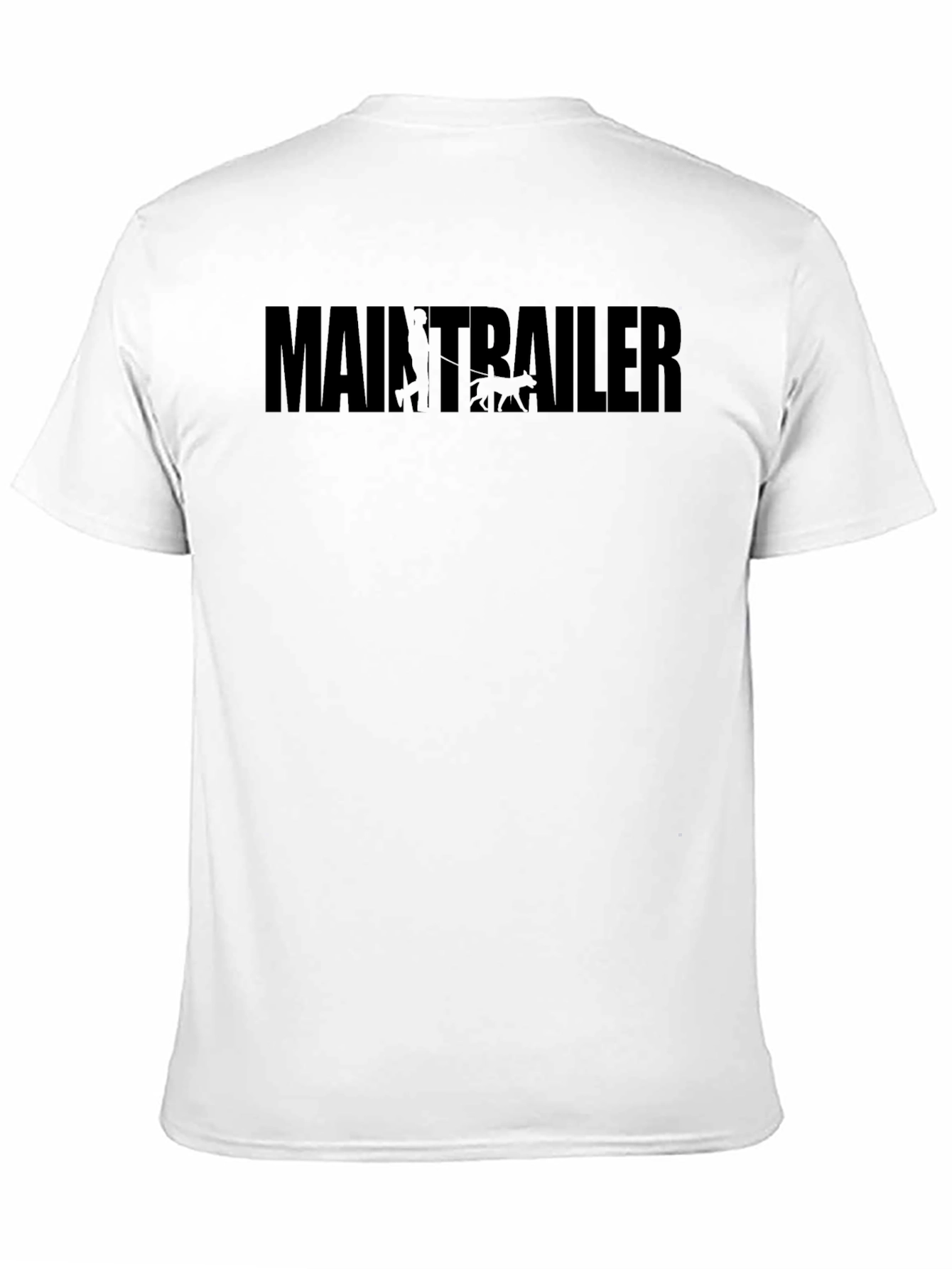 Main Trailer Black Graphic Tee - Mens