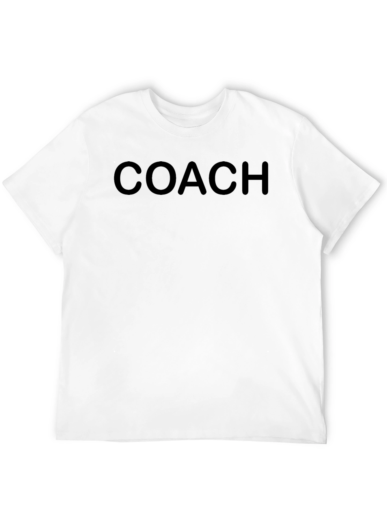 Mens Black COACH Graphic Tee