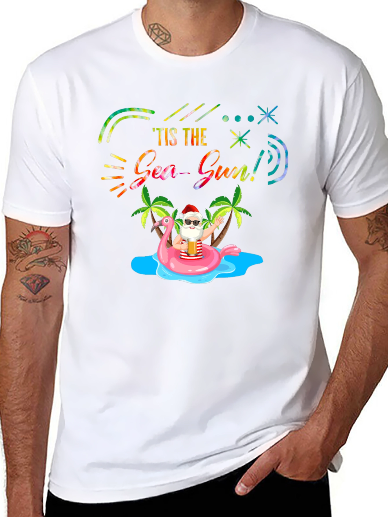 Tis the Sea-Sun! Novelty Graphic Tee