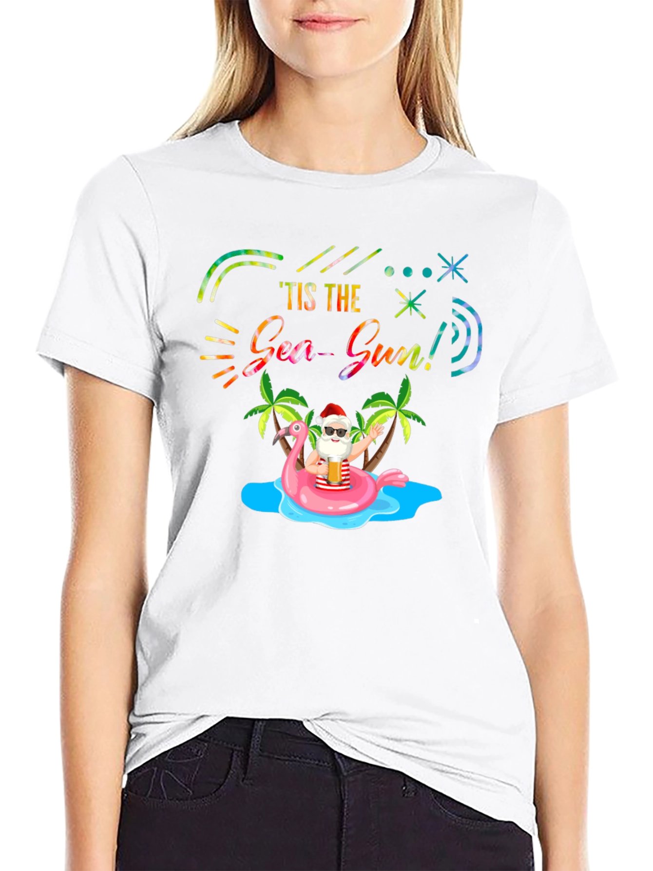 Tis the Sea-Sun! Novelty Graphic Tee