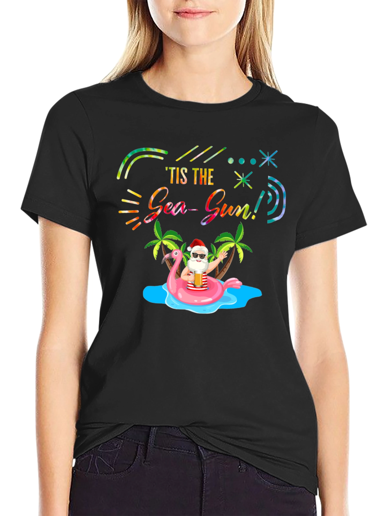 Tis the Sea-Sun! Novelty Graphic Tee