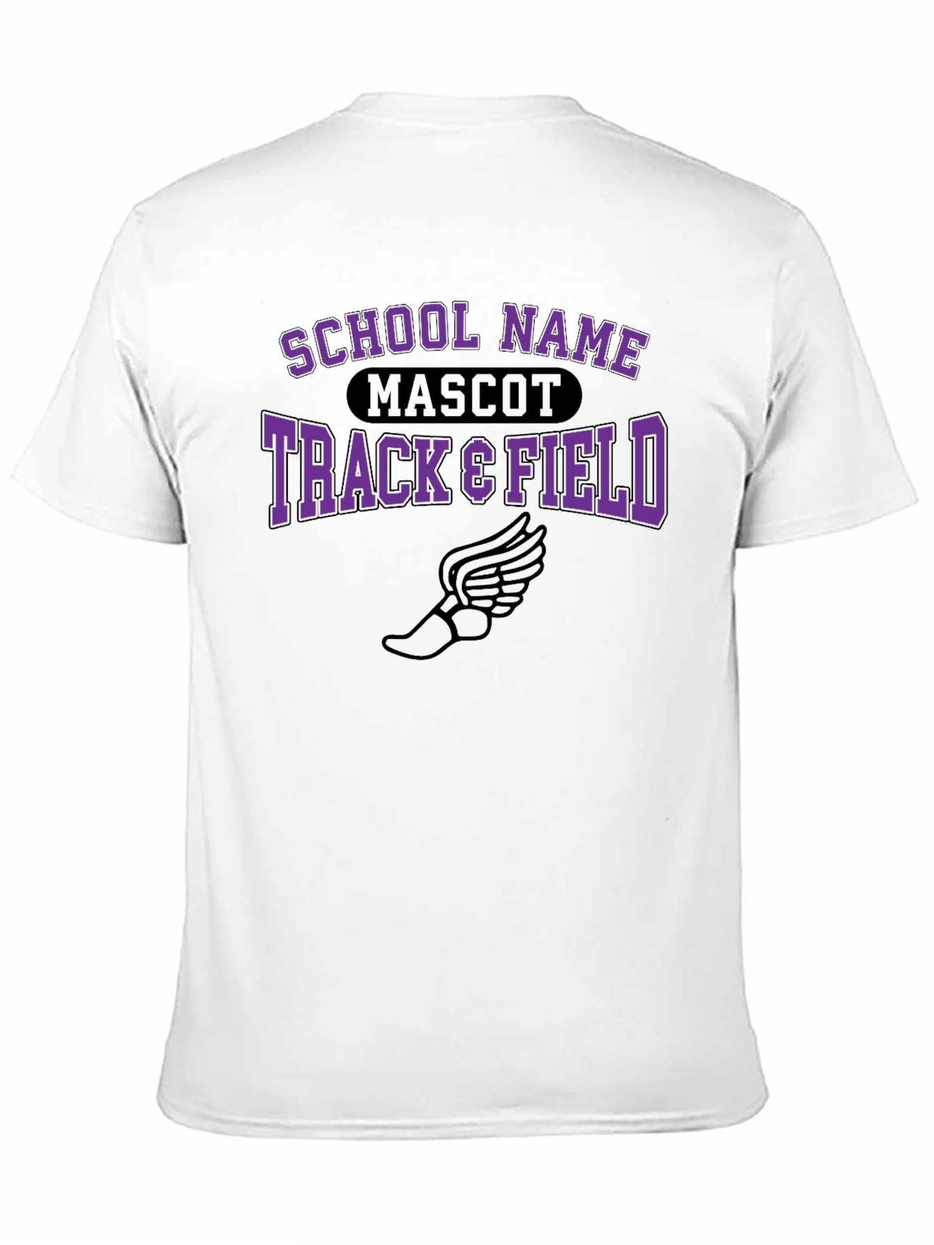Track & Field School Spirit Graphic Tee