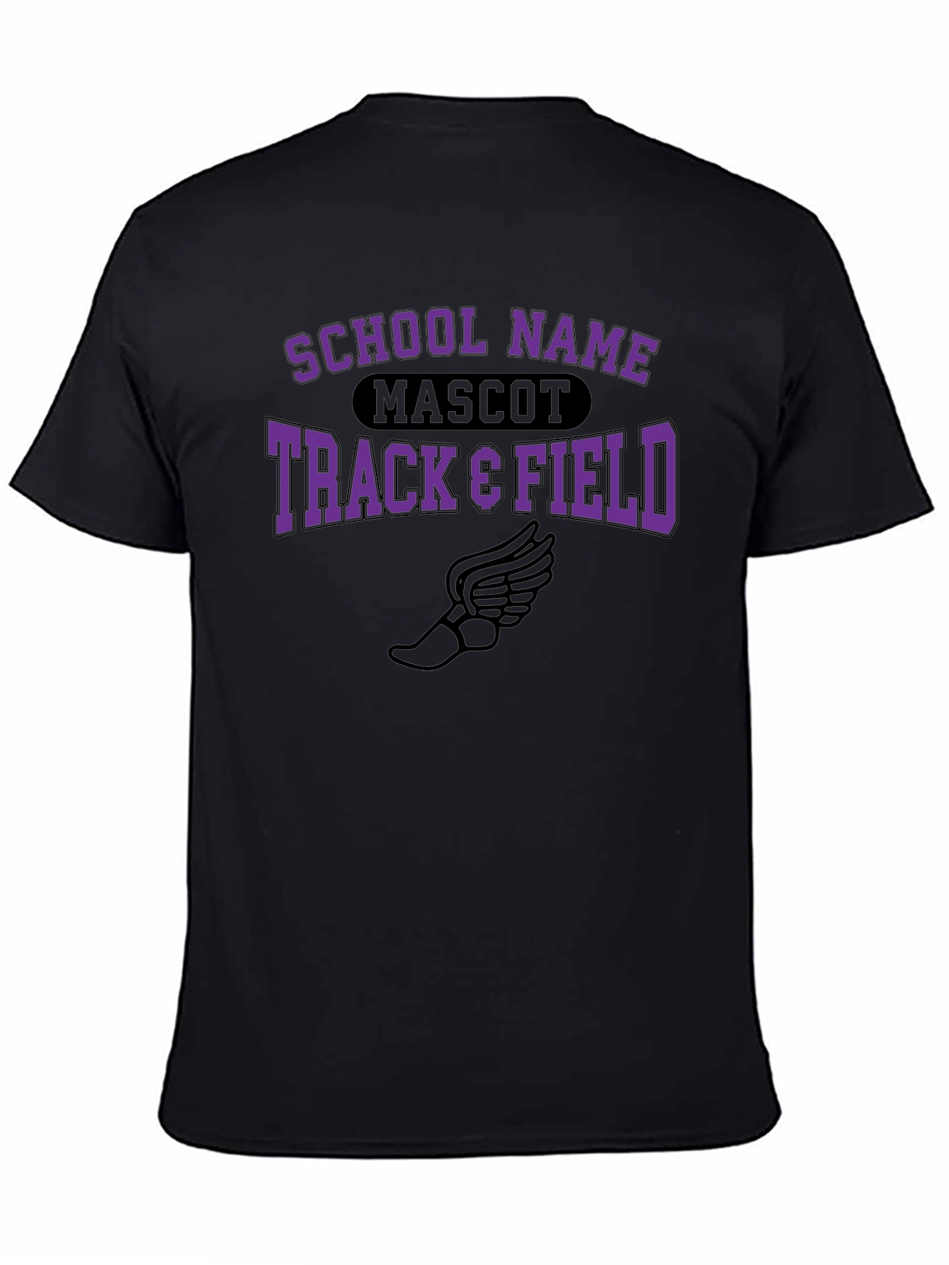 Track & Field School Spirit Graphic Tee