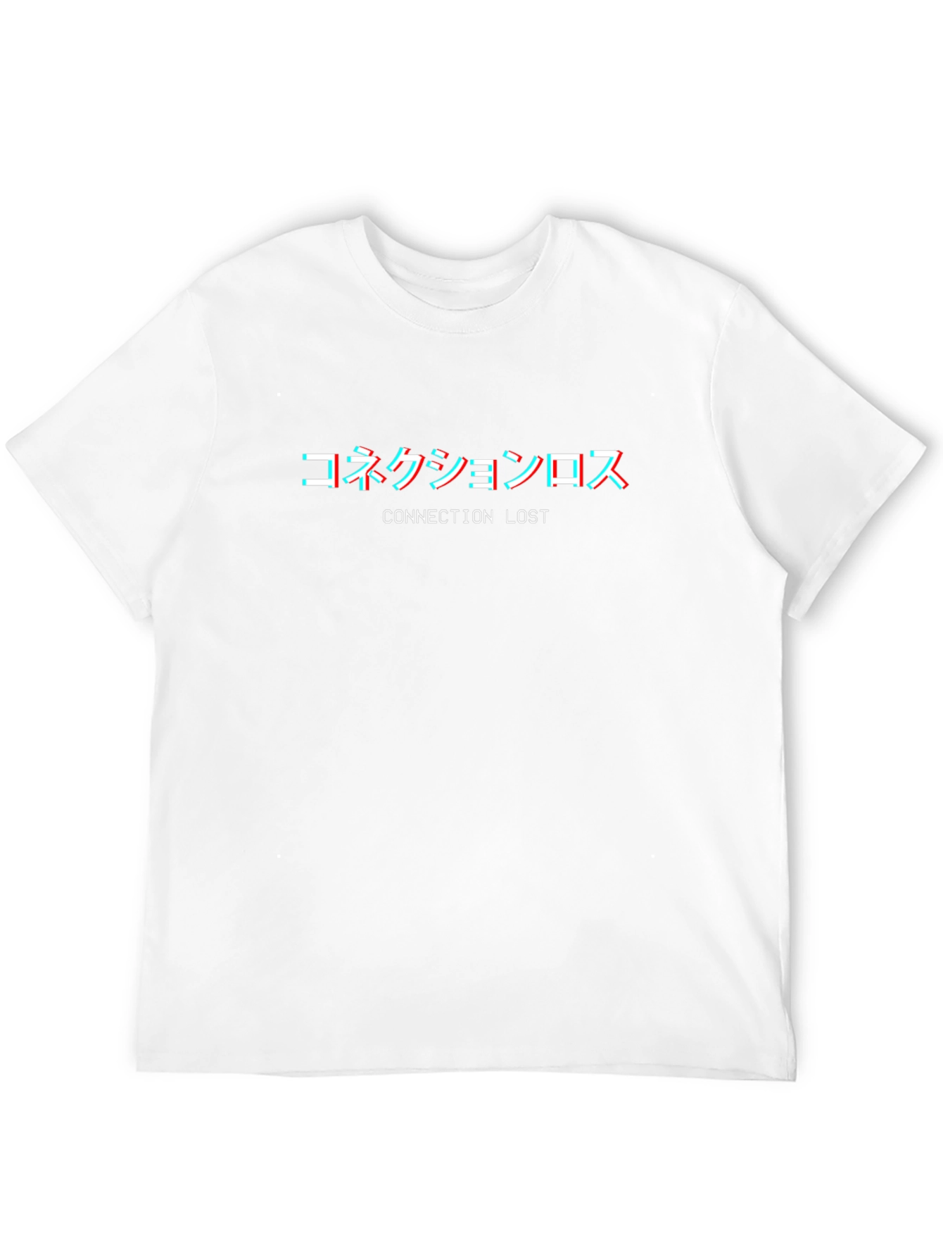 Connection Lost Black Graphic Tee