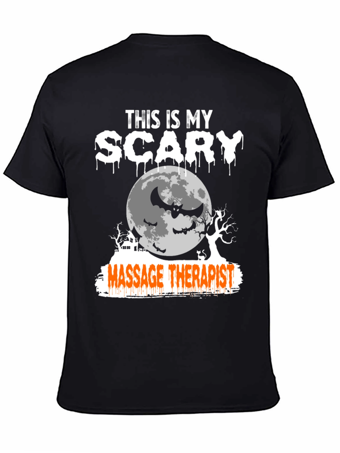 Scary Massage Therapist Halloween T-Shirt