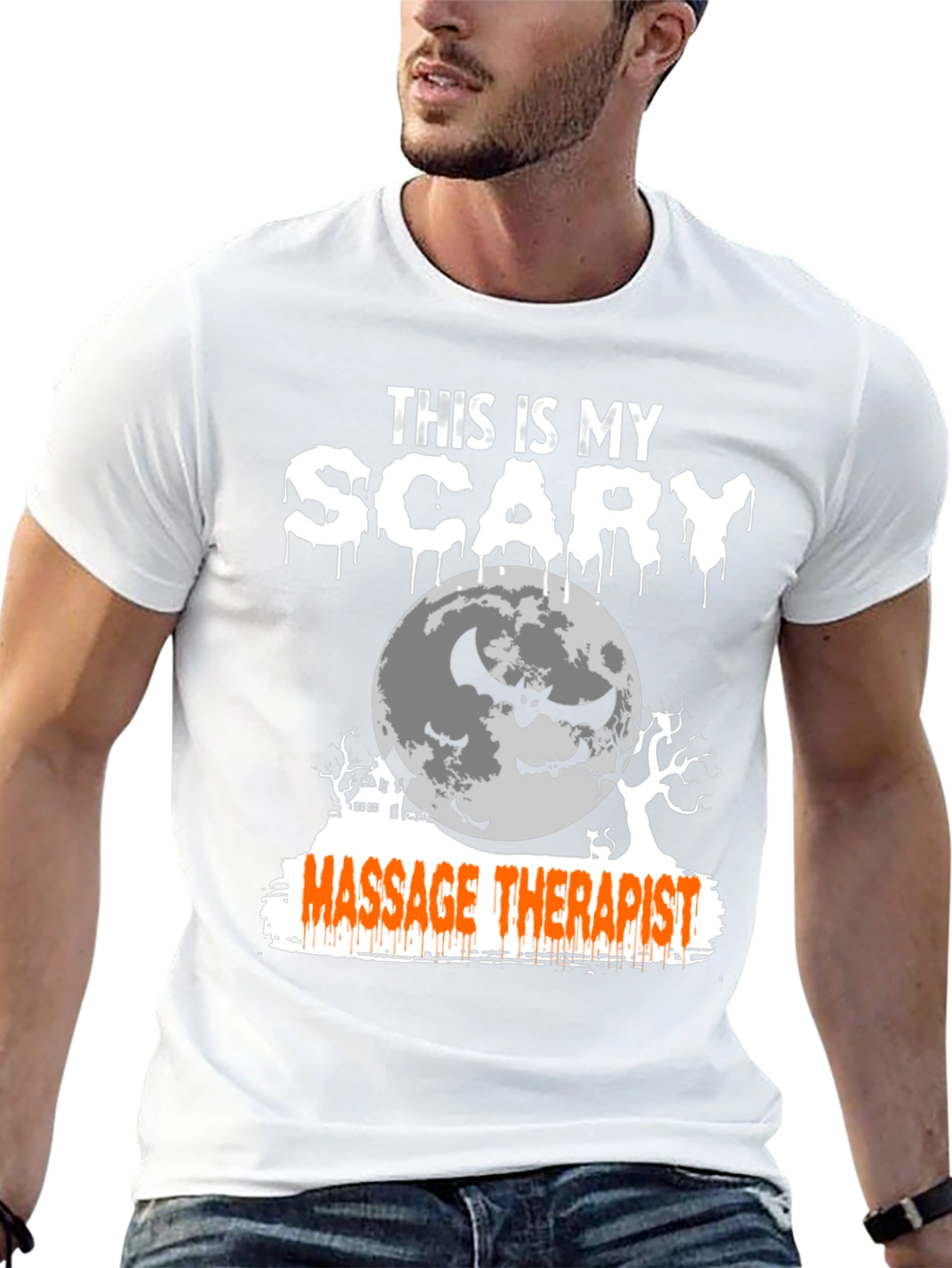 Scary Massage Therapist Halloween T-Shirt
