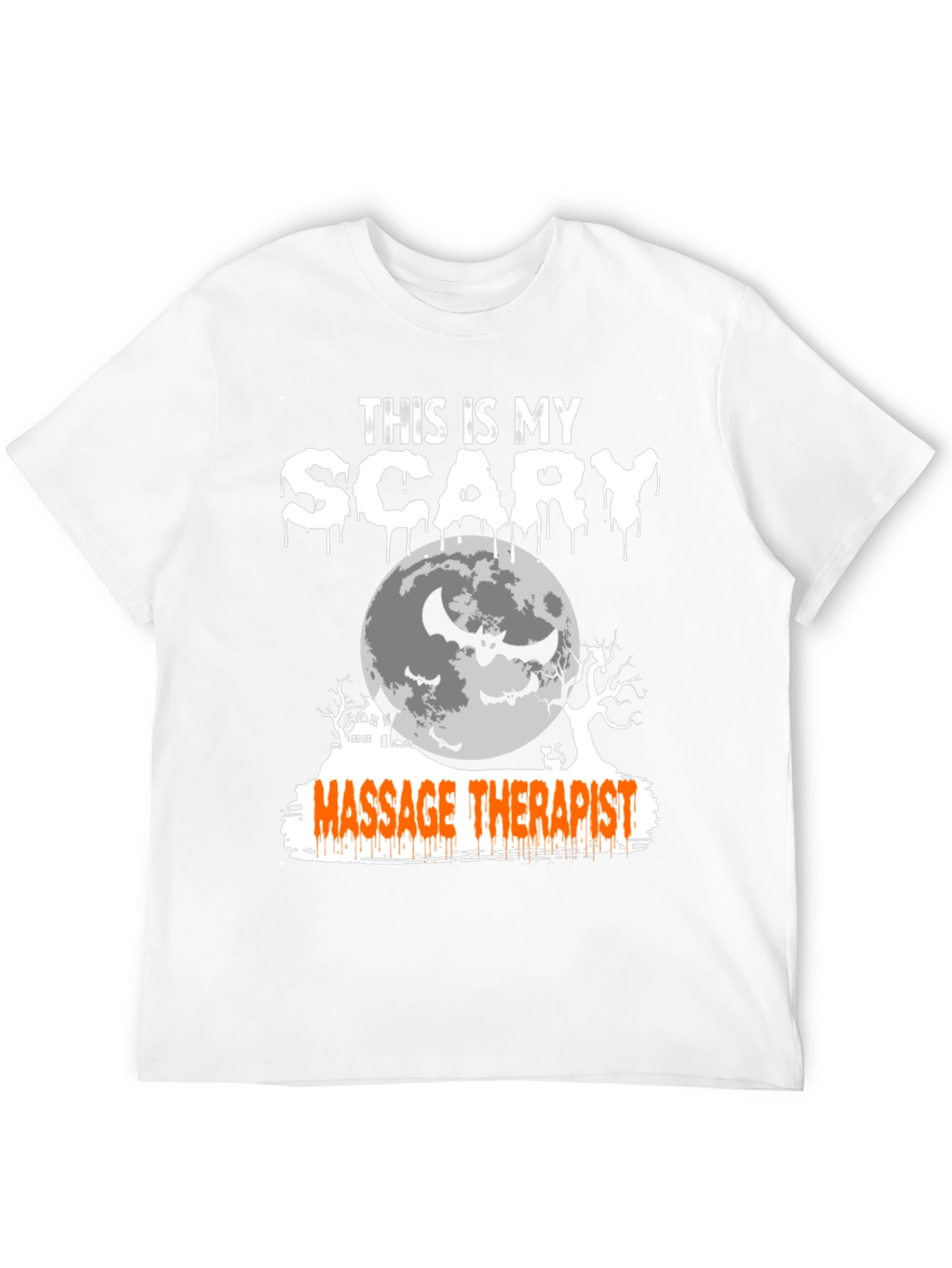 Scary Massage Therapist Halloween T-Shirt