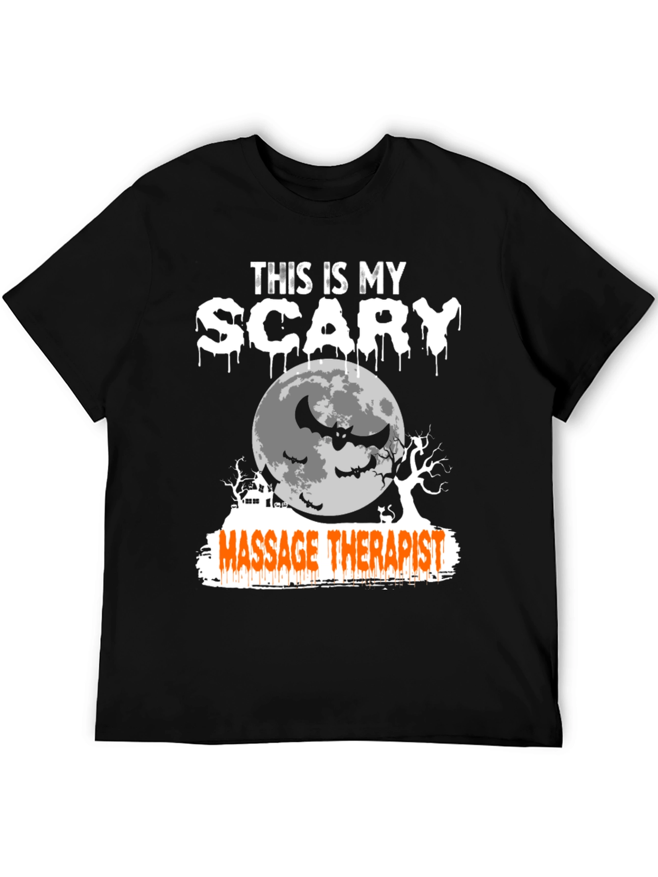 Scary Massage Therapist Halloween T-Shirt