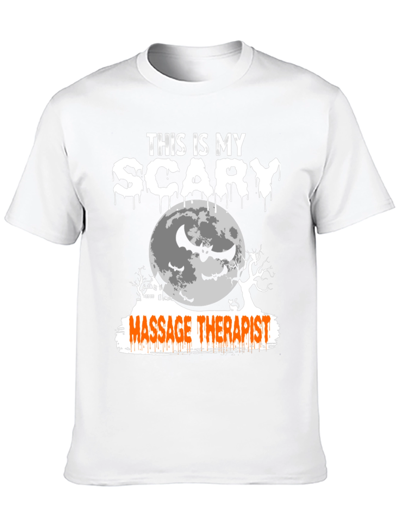 Scary Massage Therapist Halloween T-Shirt