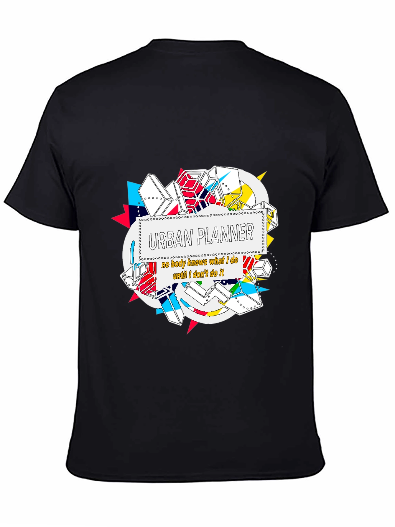 Urban Planner Graphic T-Shirt - Novelty Design