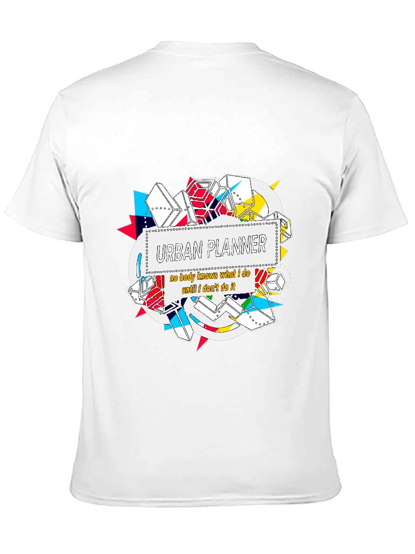 Urban Planner Graphic T-Shirt - Novelty Design