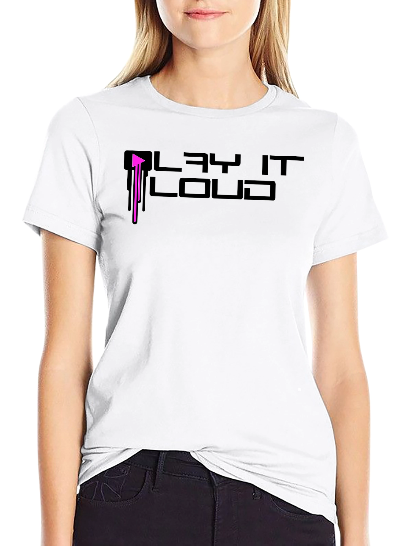 Play it Loud Black T-Shirt