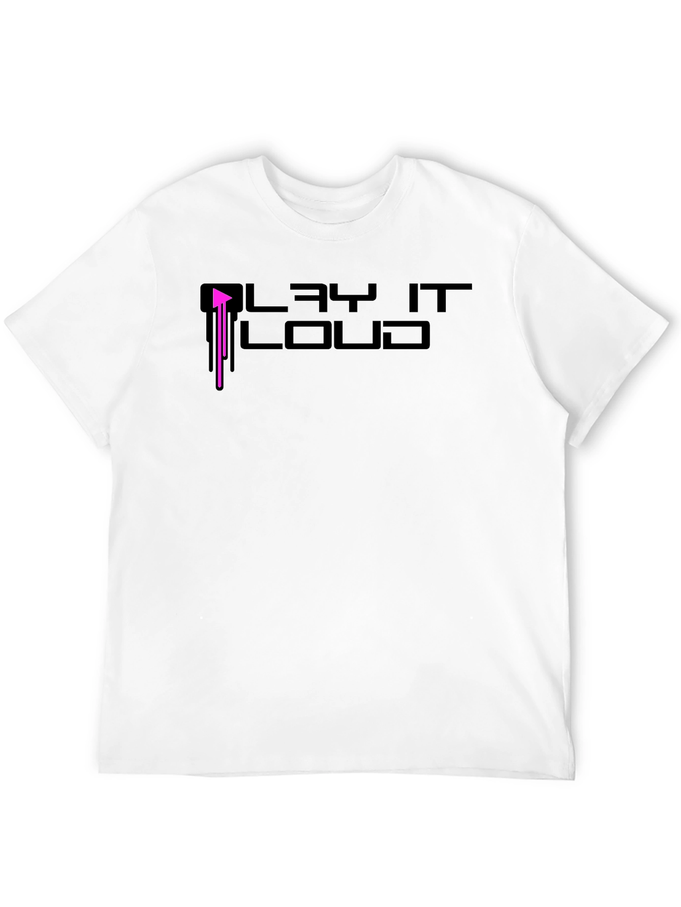 Play it Loud Black T-Shirt