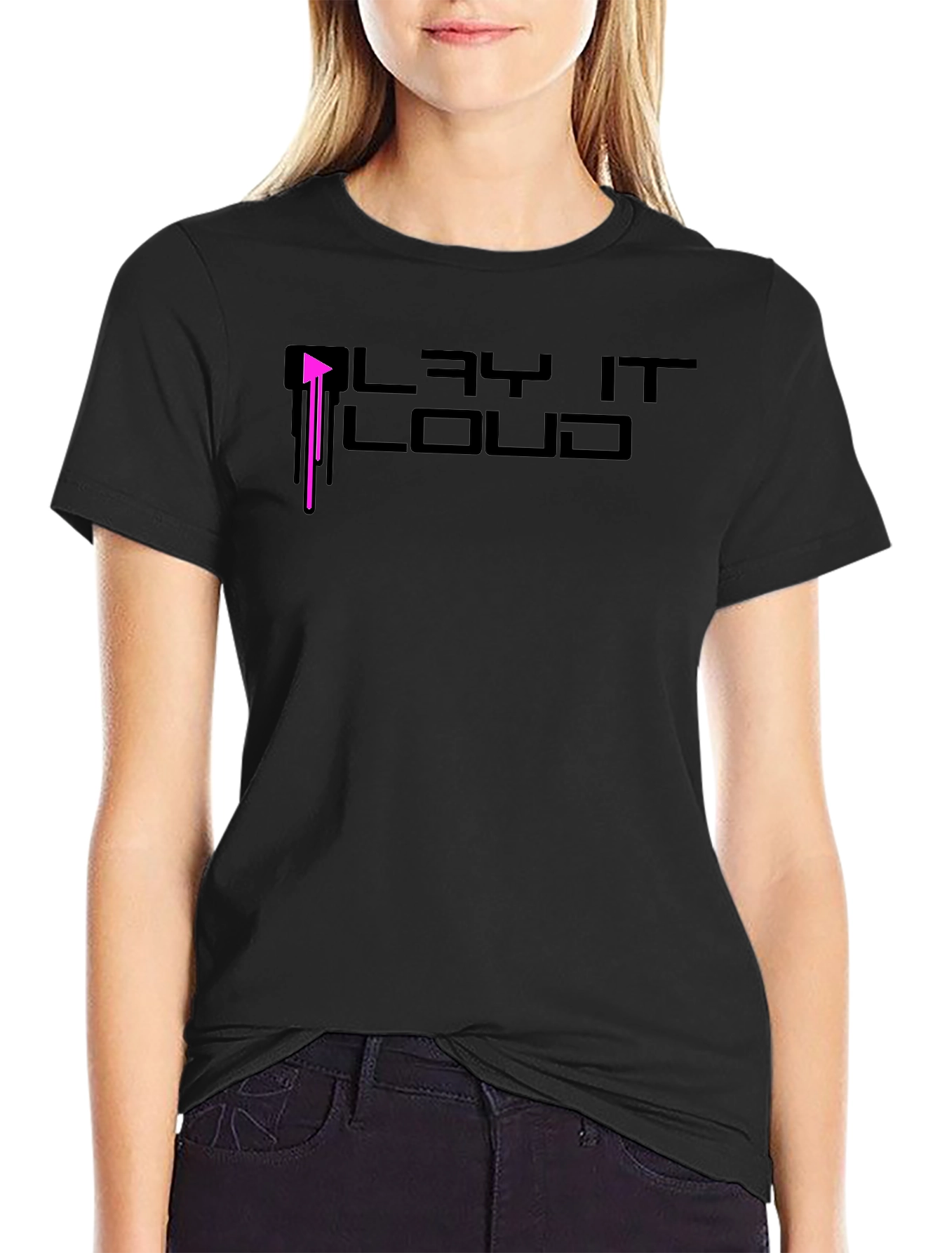 Play it Loud Black T-Shirt