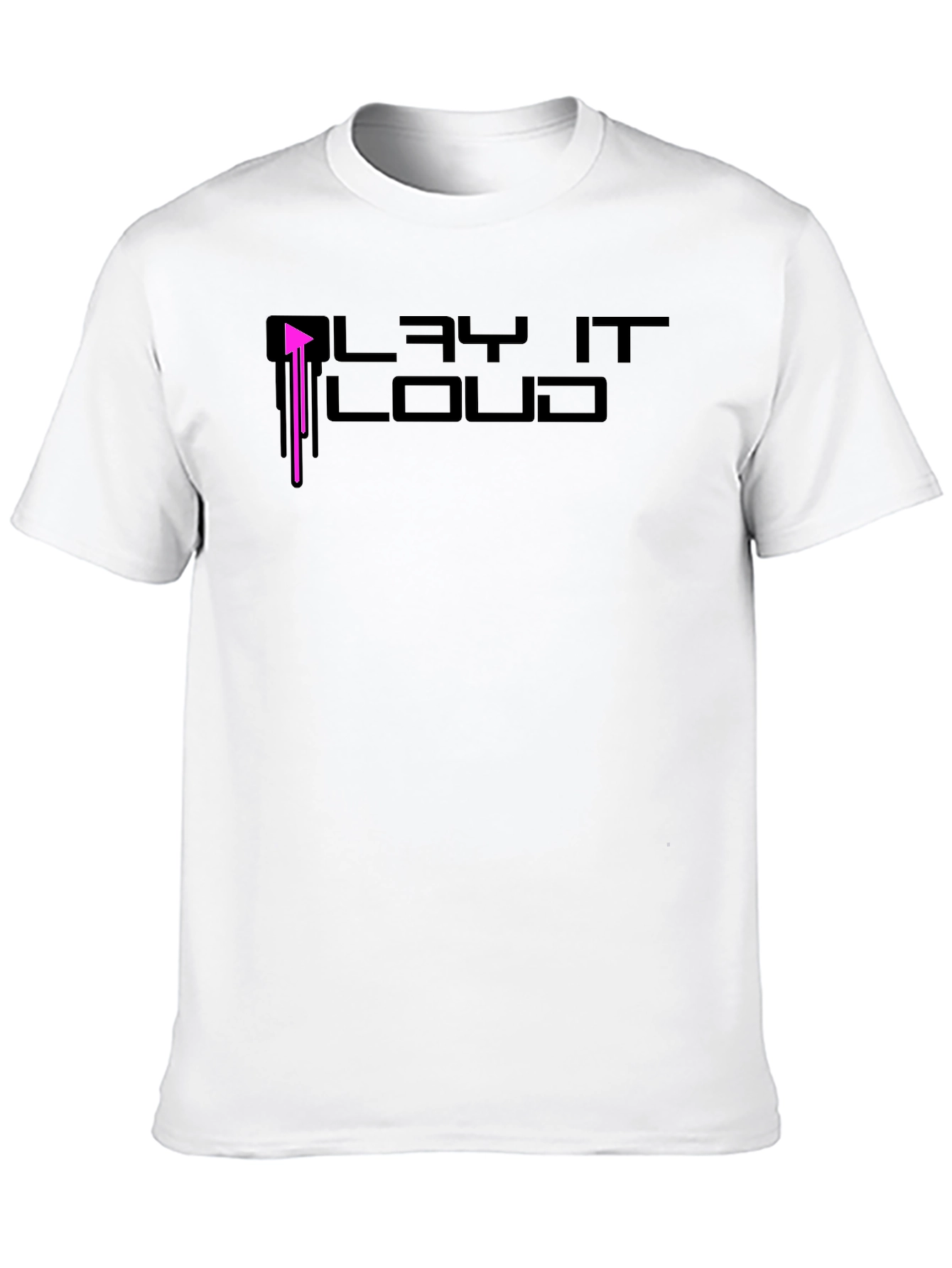 Play it Loud Black T-Shirt