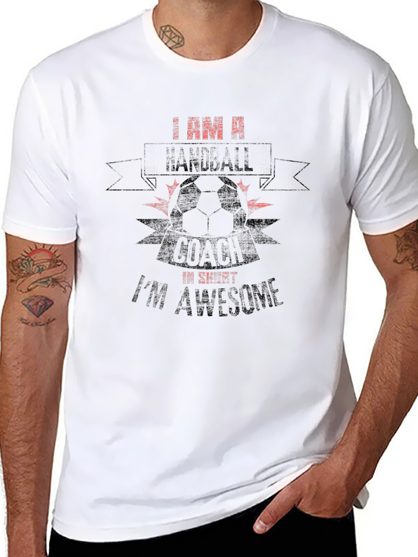 Handball Coach Awesome T-Shirt