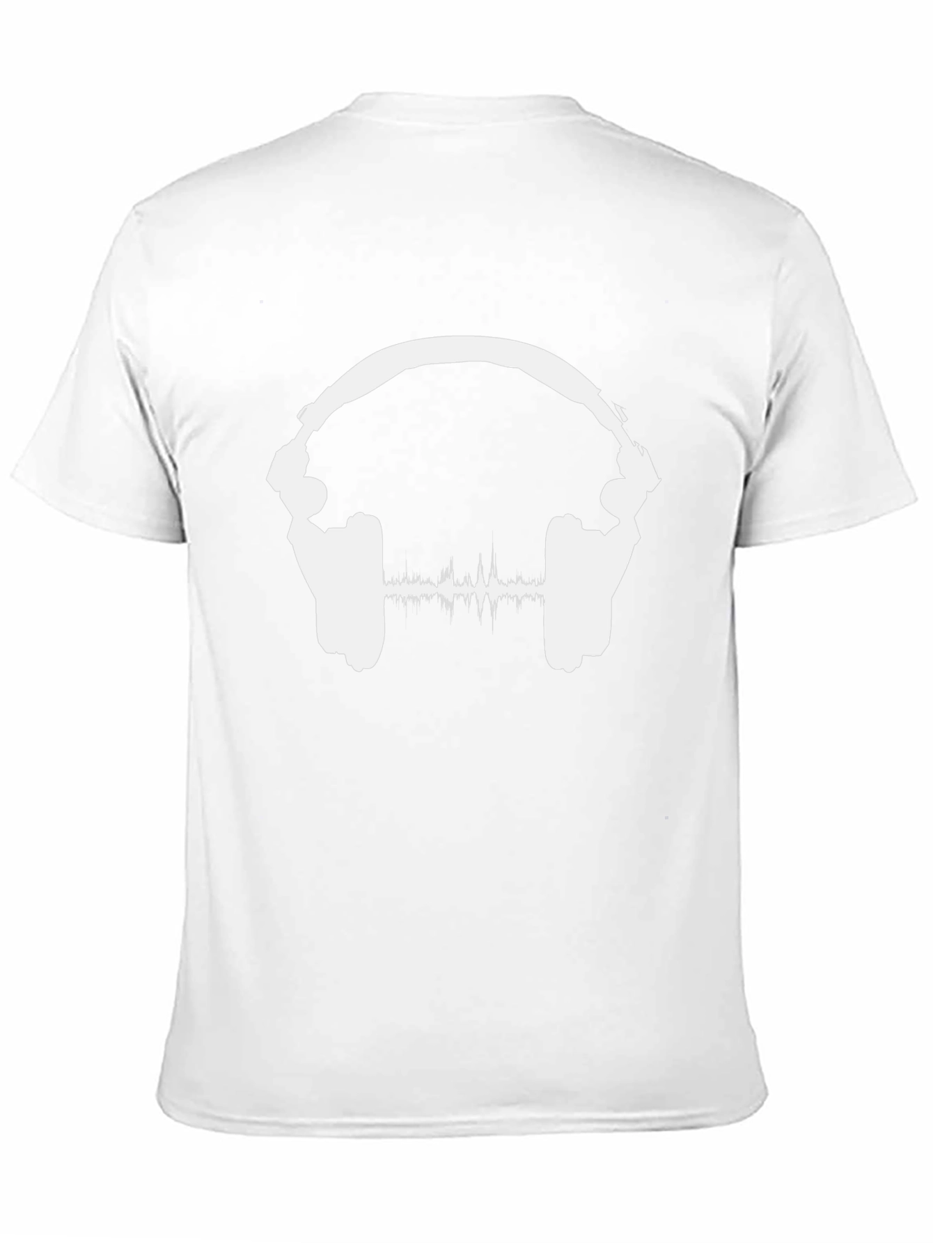 Sound Wave Headphones Graphic Tee