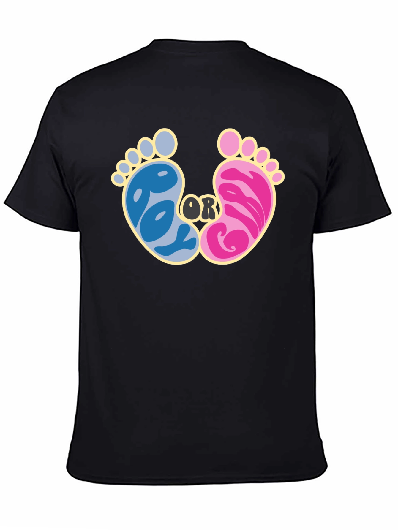 Gender Reveal T-Shirt - Boy or Girl