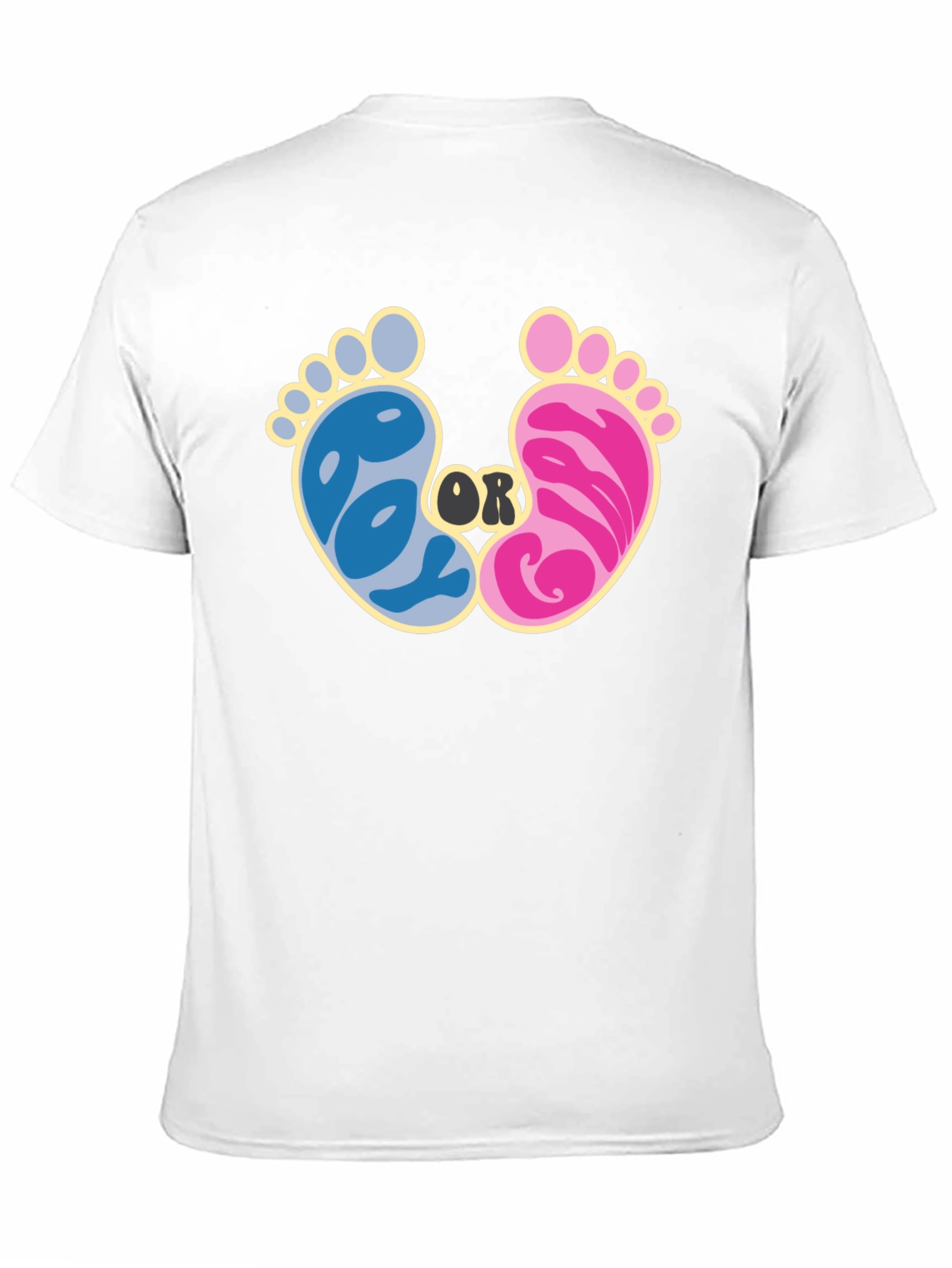 Gender Reveal T-Shirt - Boy or Girl