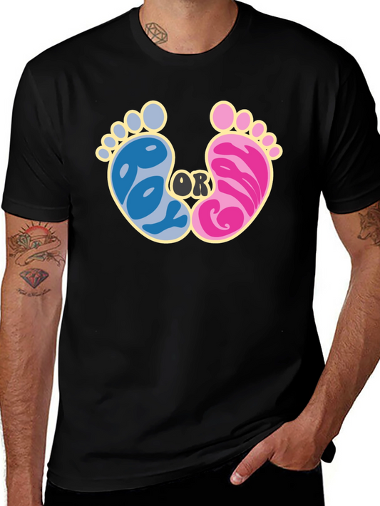 Gender Reveal T-Shirt - Boy or Girl