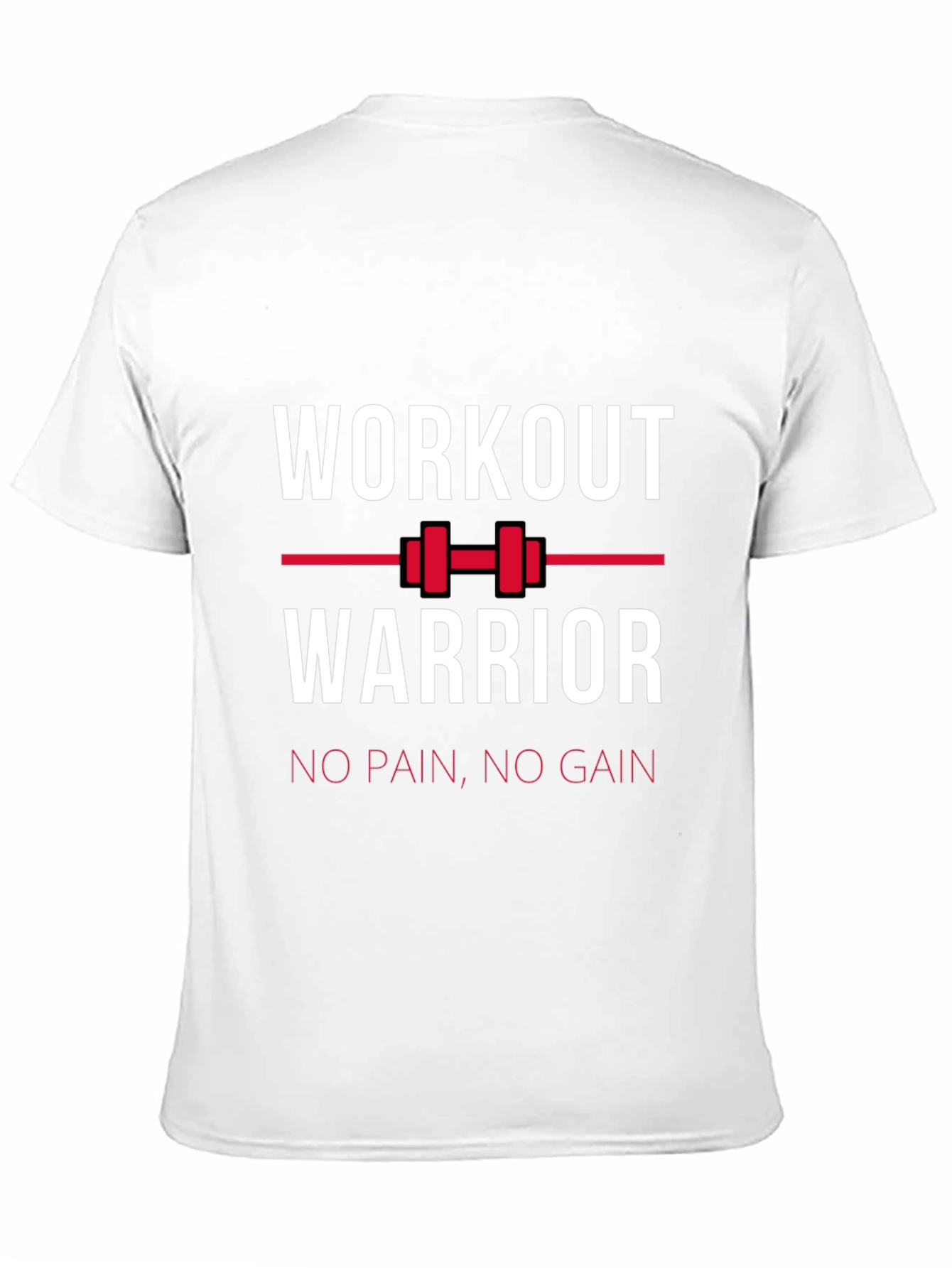 Workout Warrior Graphic Tee - Black
