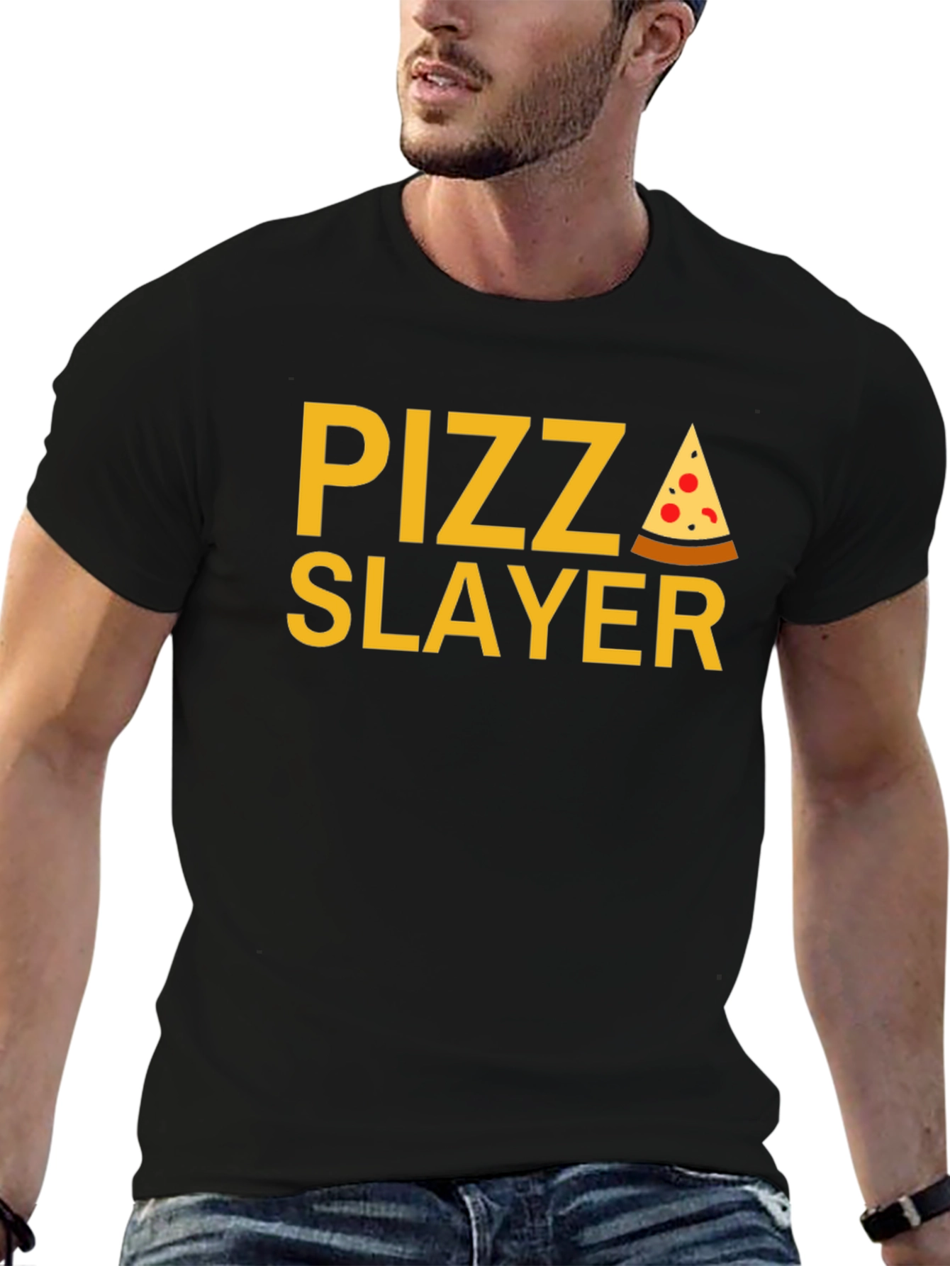 Pizza Slayer Graphic T-Shirt
