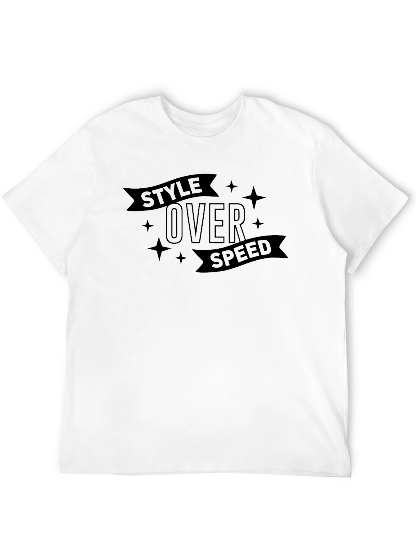 Style Over Speed Graphic T-Shirt