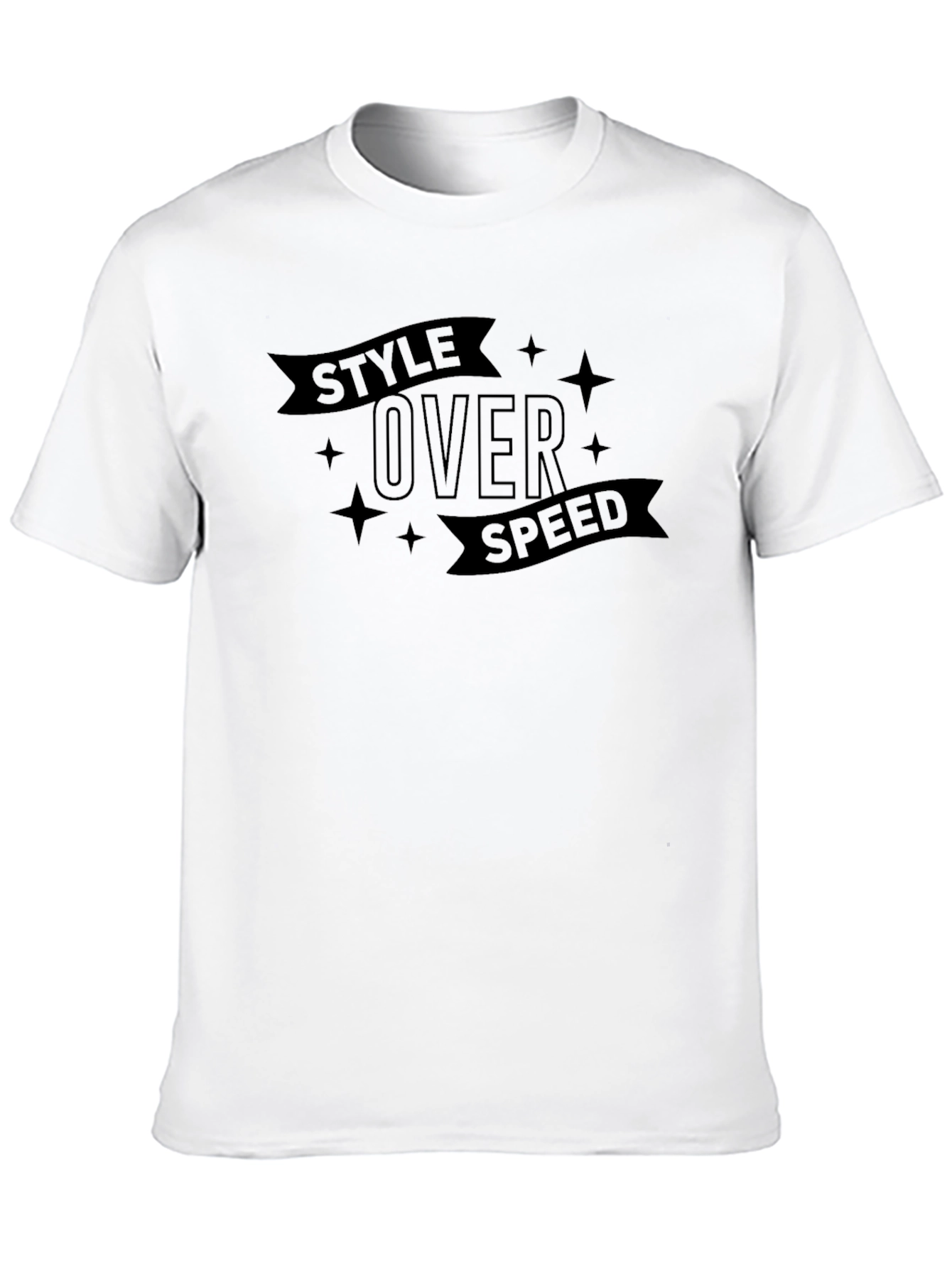Style Over Speed Graphic T-Shirt