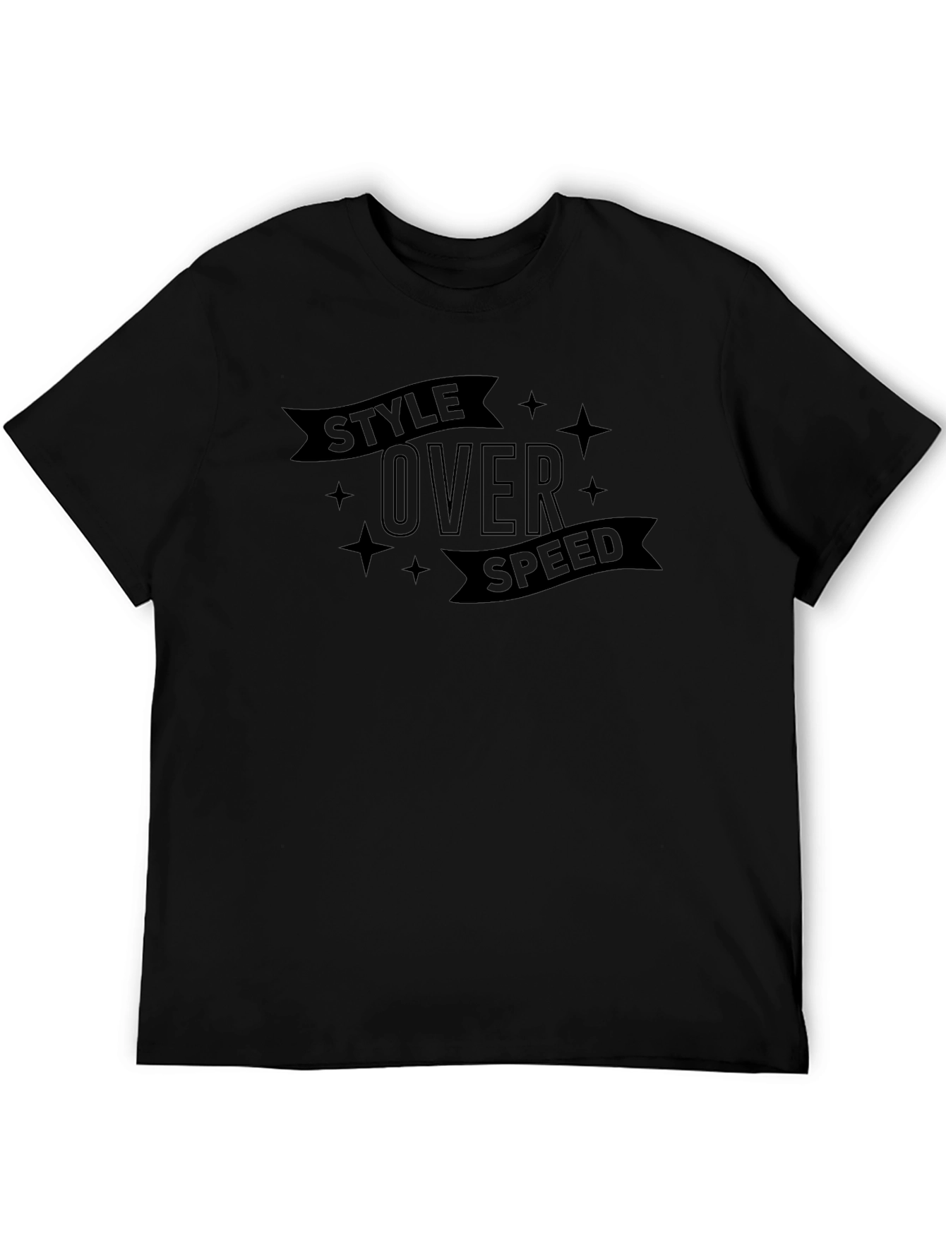 Style Over Speed Graphic T-Shirt