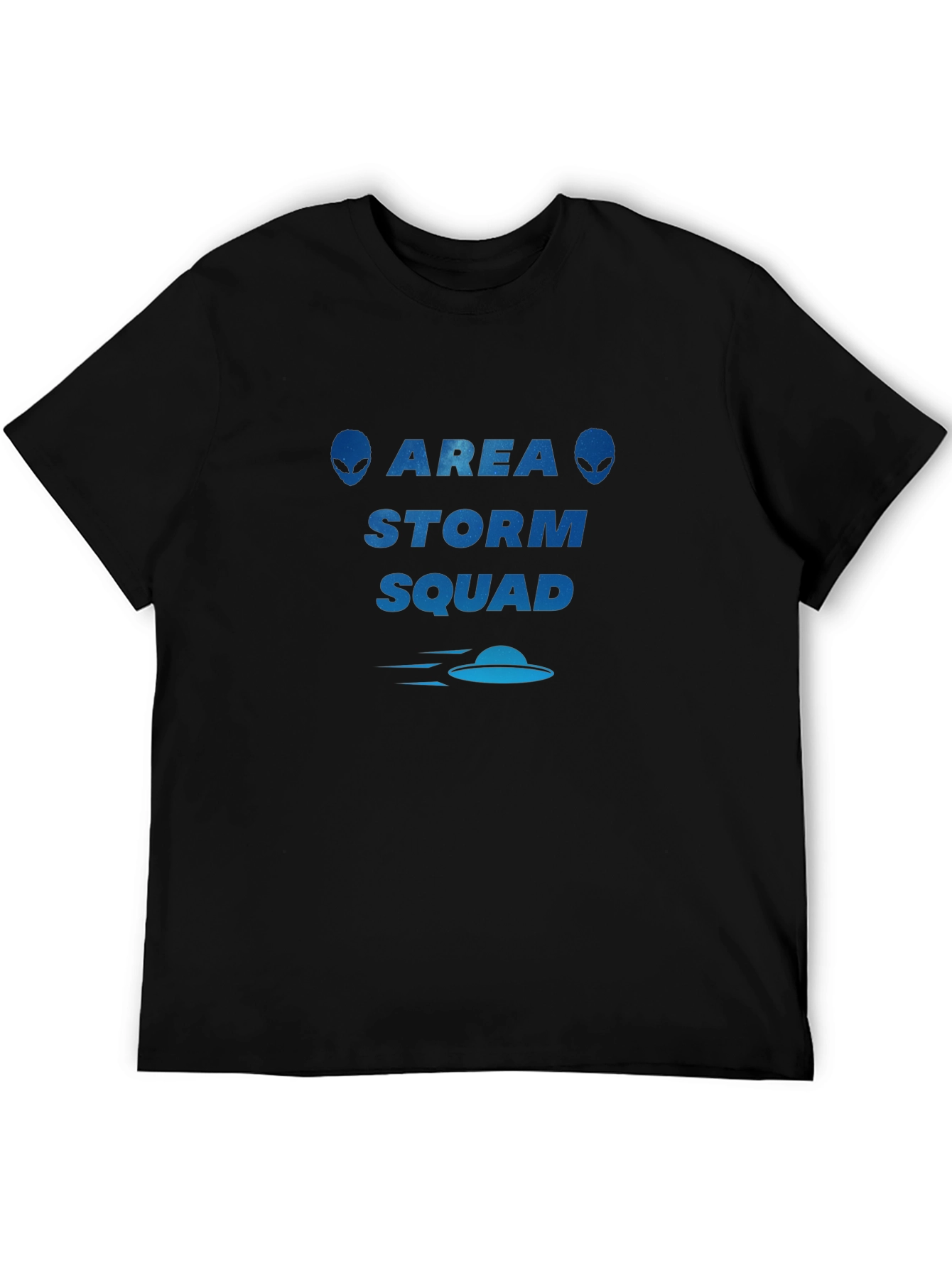 Area Storm Squad T-Shirt Alien UFO Graphic Tee