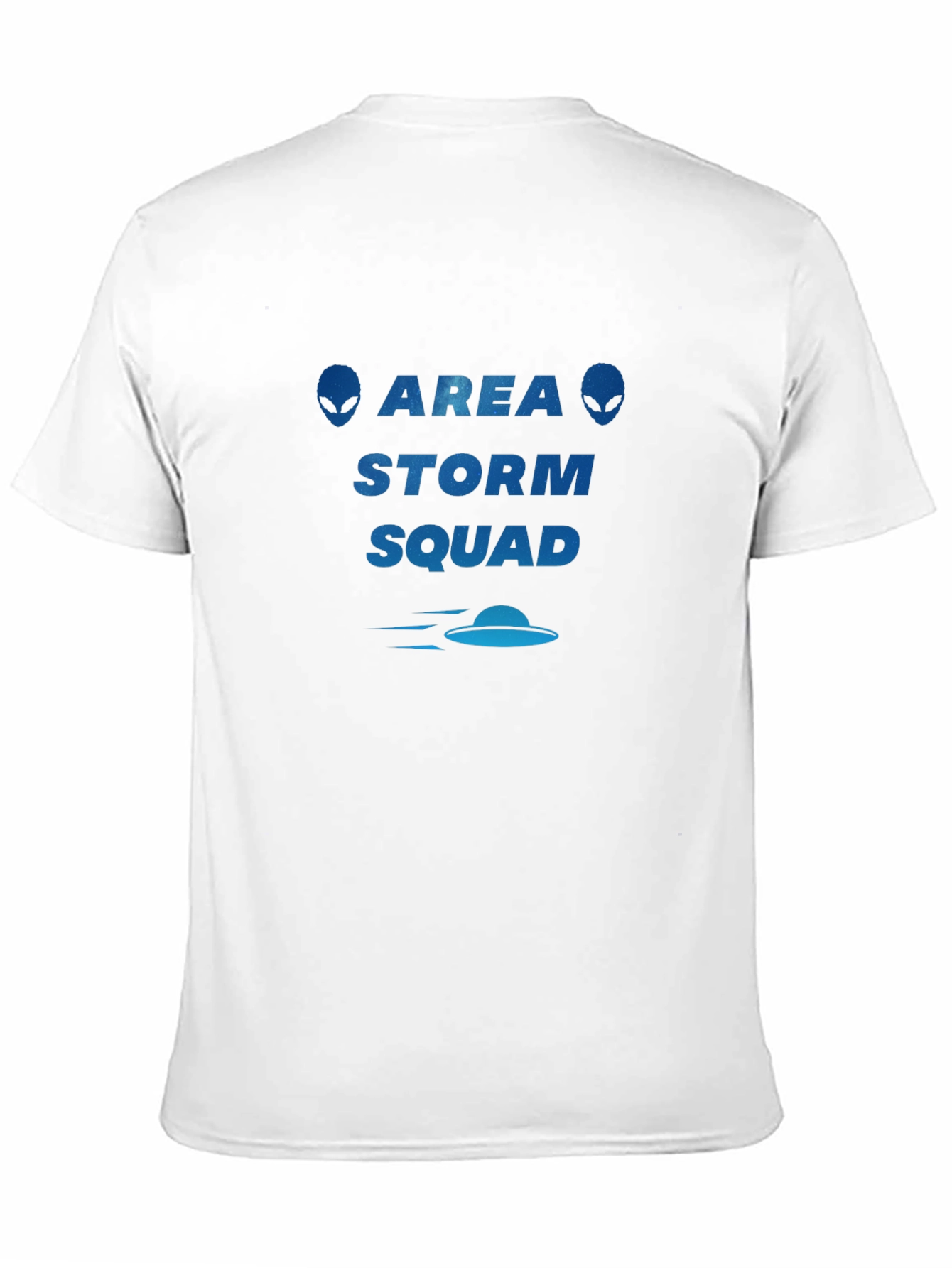 Area Storm Squad T-Shirt Alien UFO Graphic Tee