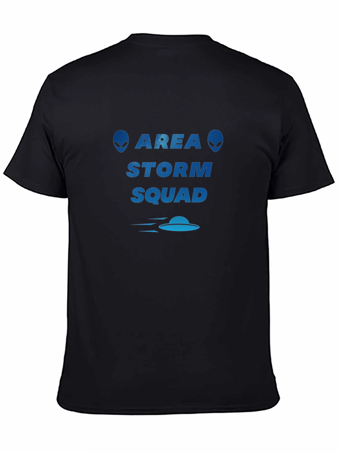 Area Storm Squad T-Shirt Alien UFO Graphic Tee
