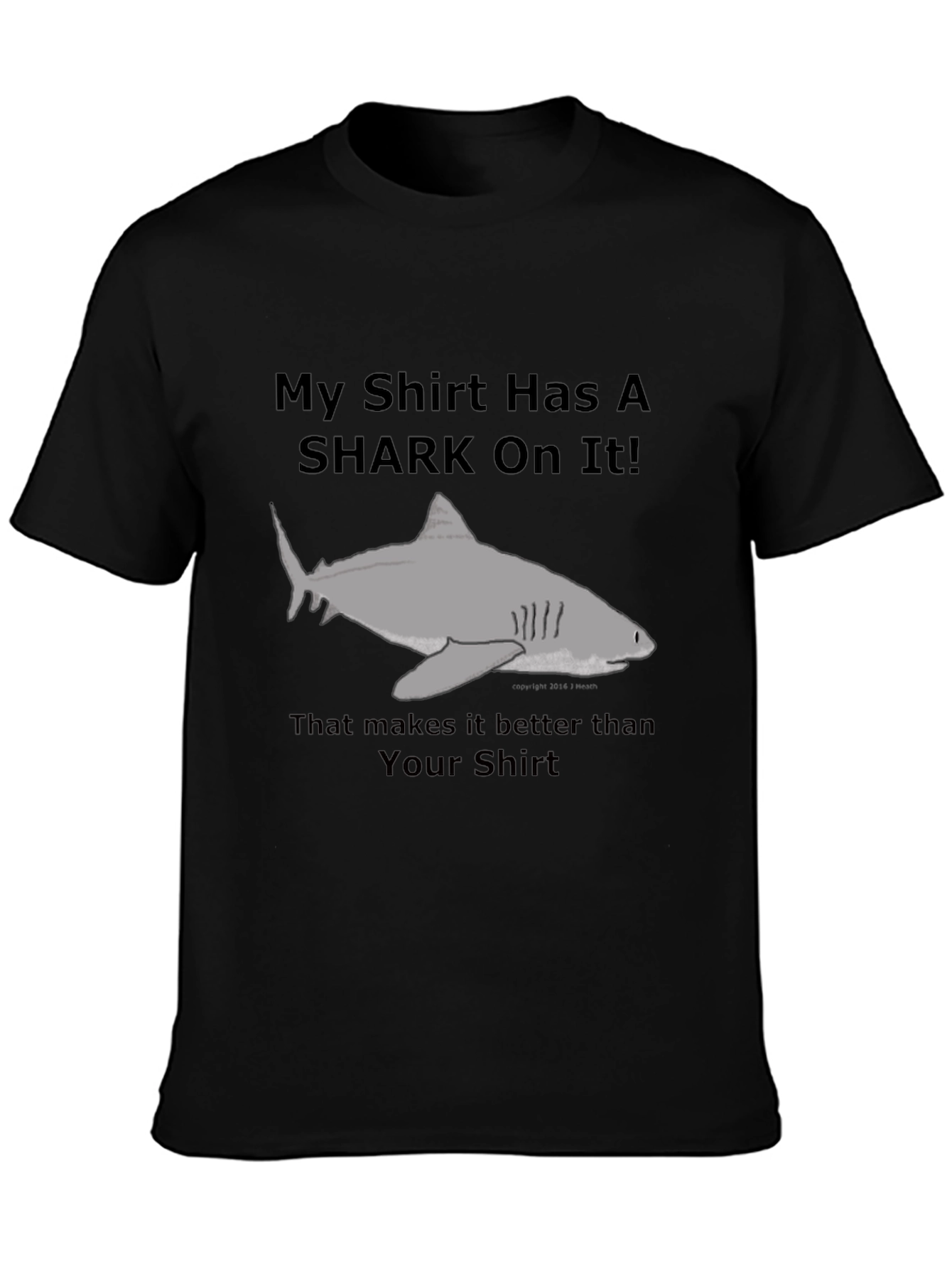Shark T-Shirt - Funny Graphic Tee