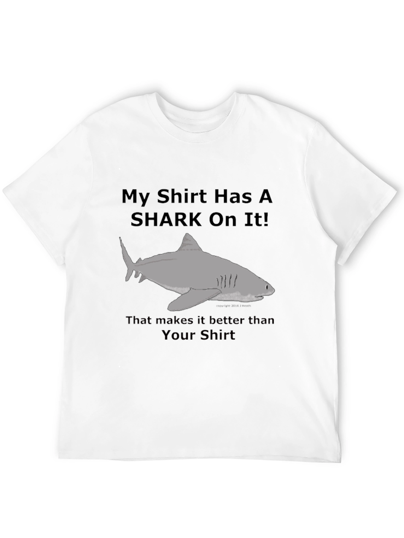 Shark T-Shirt - Funny Graphic Tee