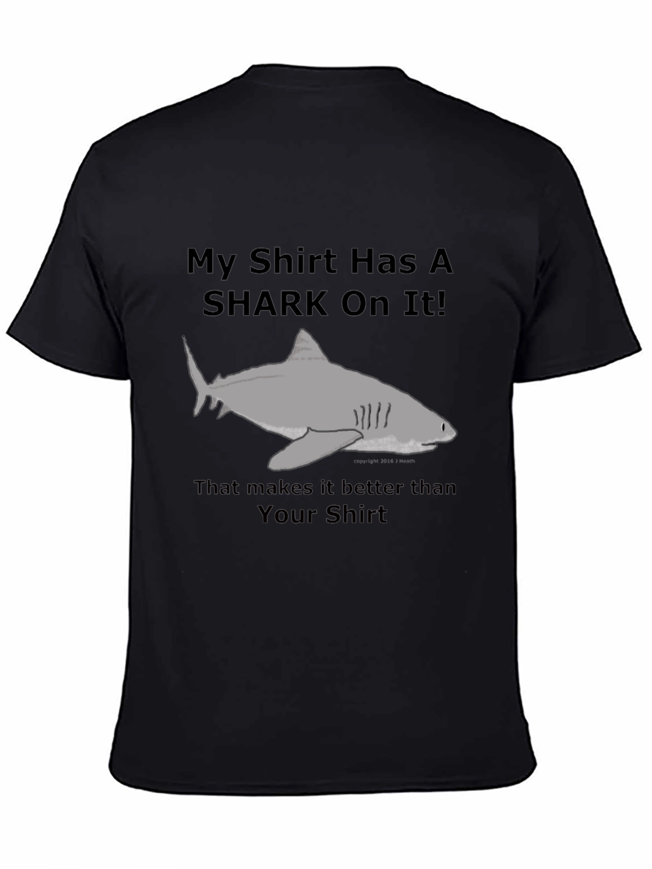 Shark T-Shirt - Funny Graphic Tee