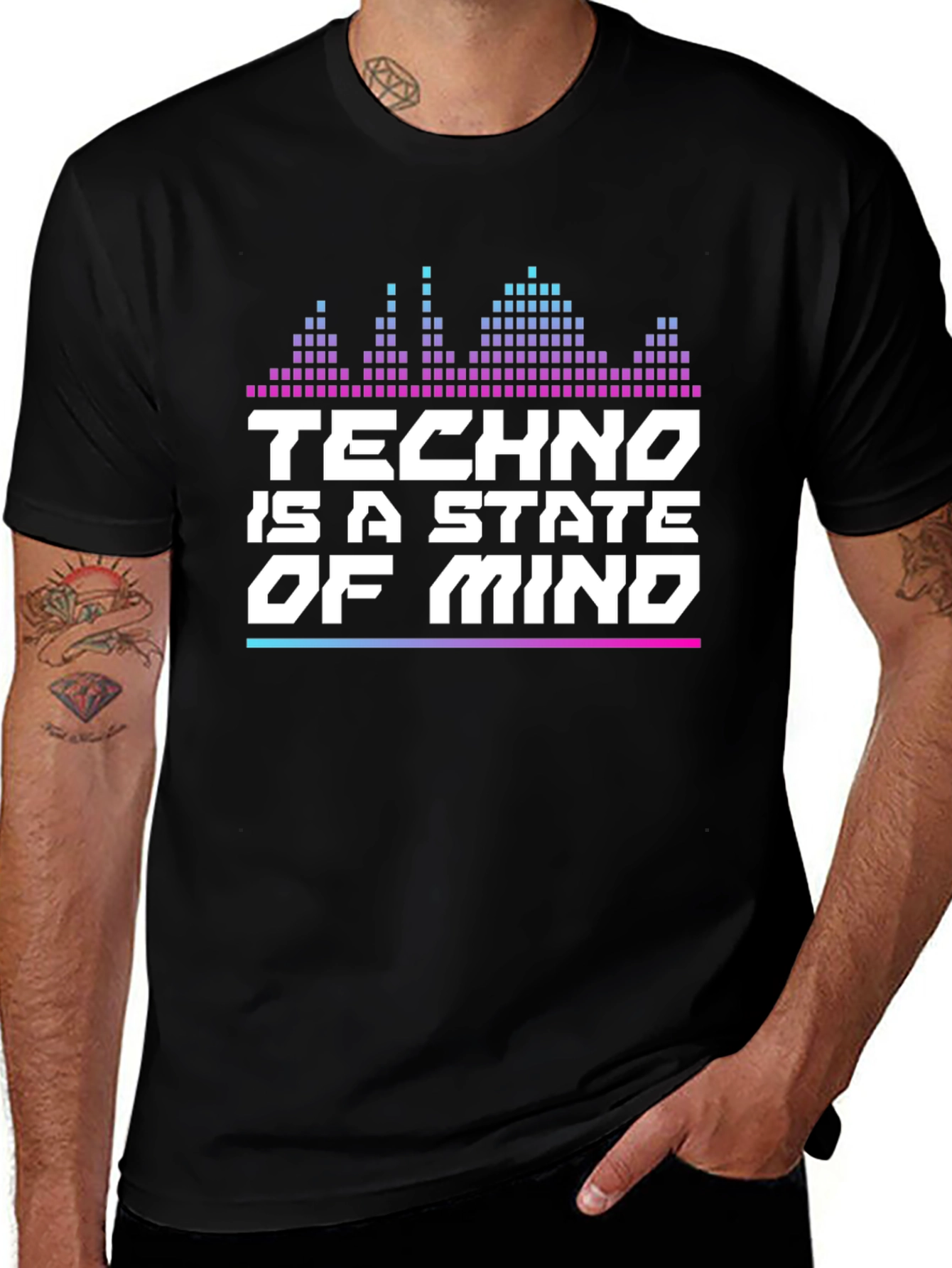 Techno State of Mind Graphic T-Shirt