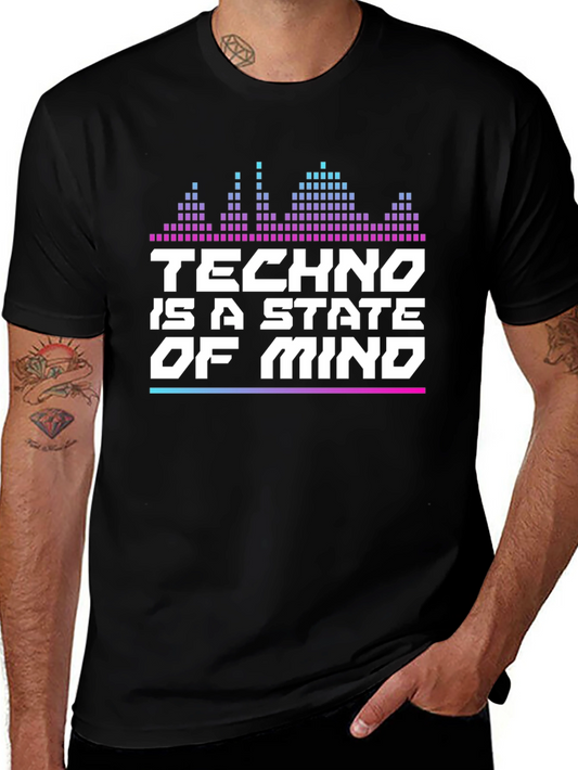 Techno State of Mind Graphic T-Shirt