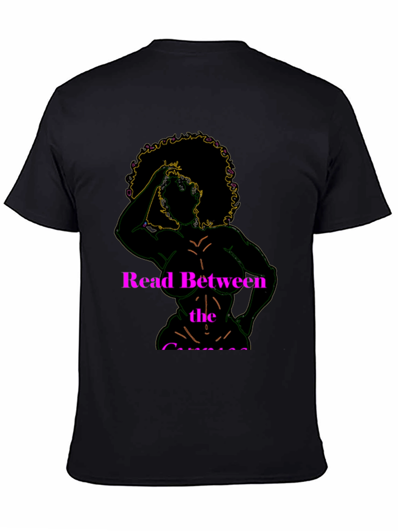 Read Between the Curves Graphic T-Shirt