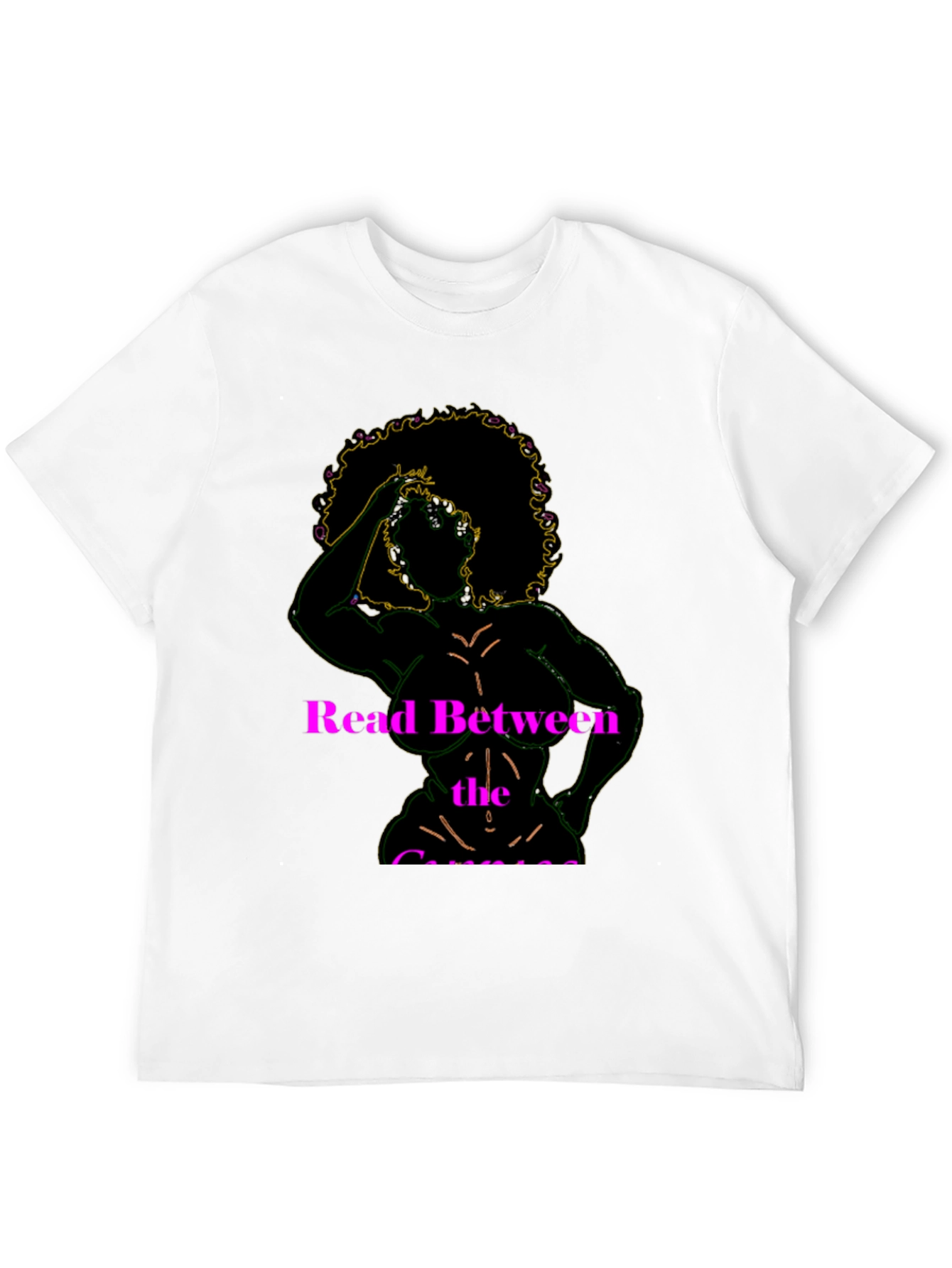Read Between the Curves Graphic T-Shirt