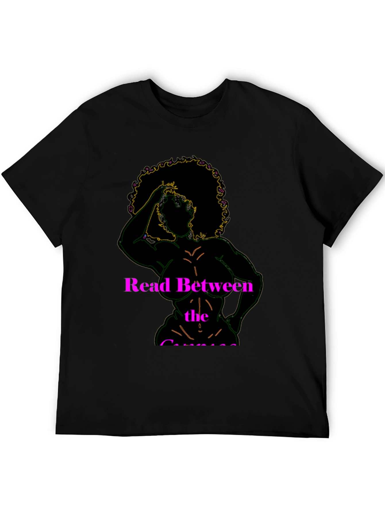 Read Between the Curves Graphic T-Shirt